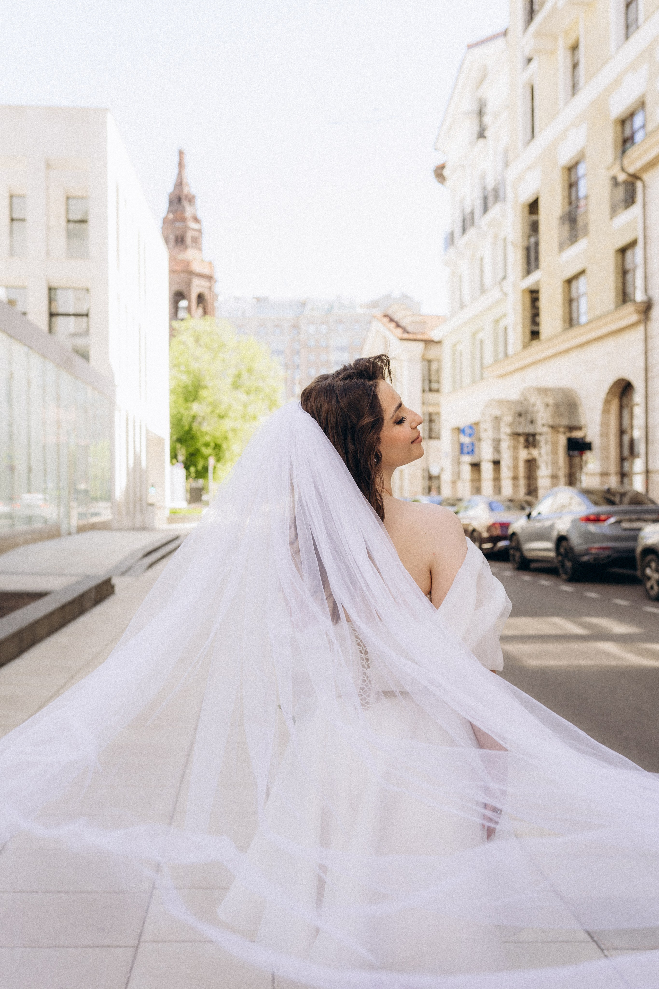 Свадебная фотопрогулка в Москве по центру города. Свадебный фотограф в Москве Анна Полушина