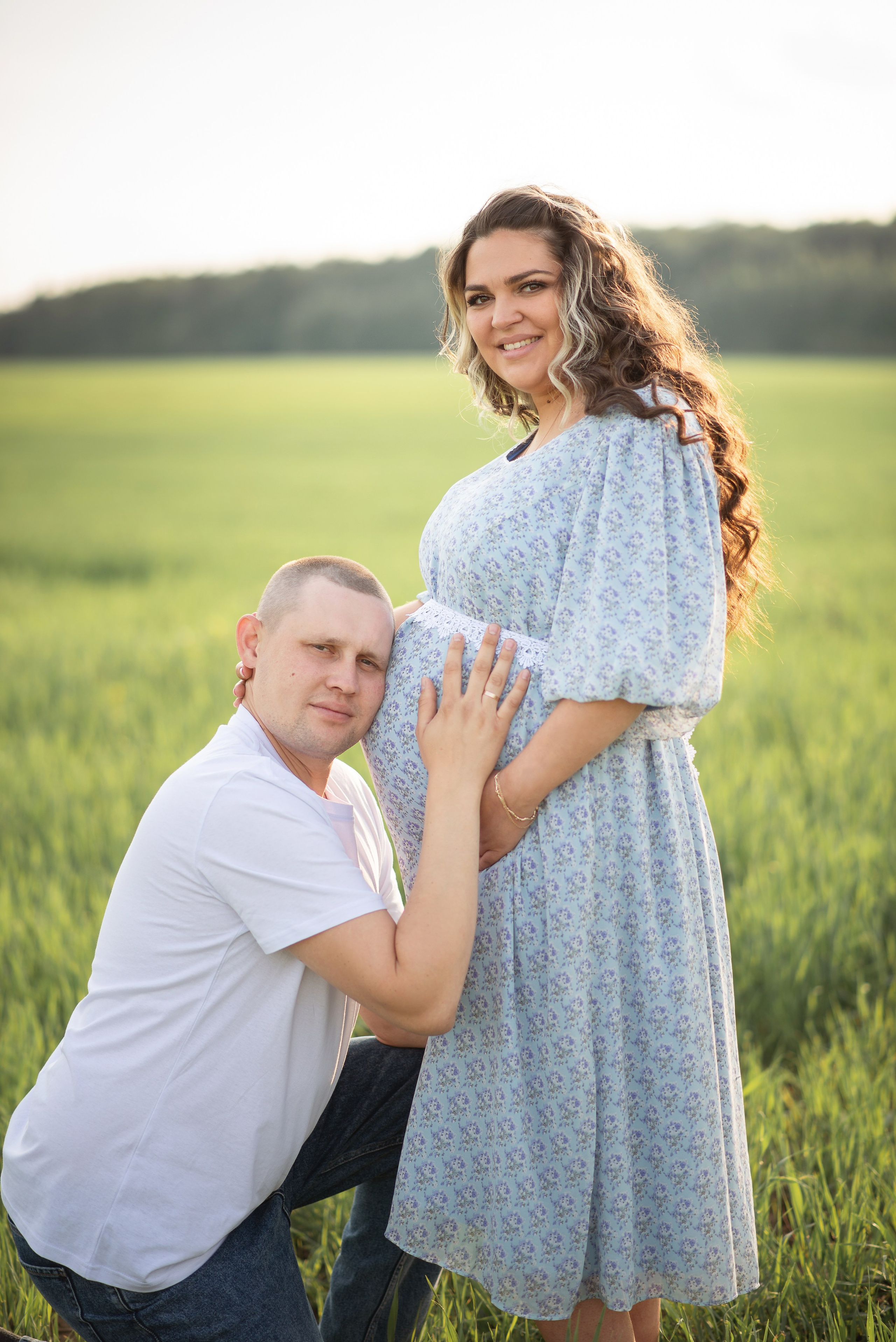 Съемка в поле. Фотограф новорожденных Екатеринбург, Первоуральск