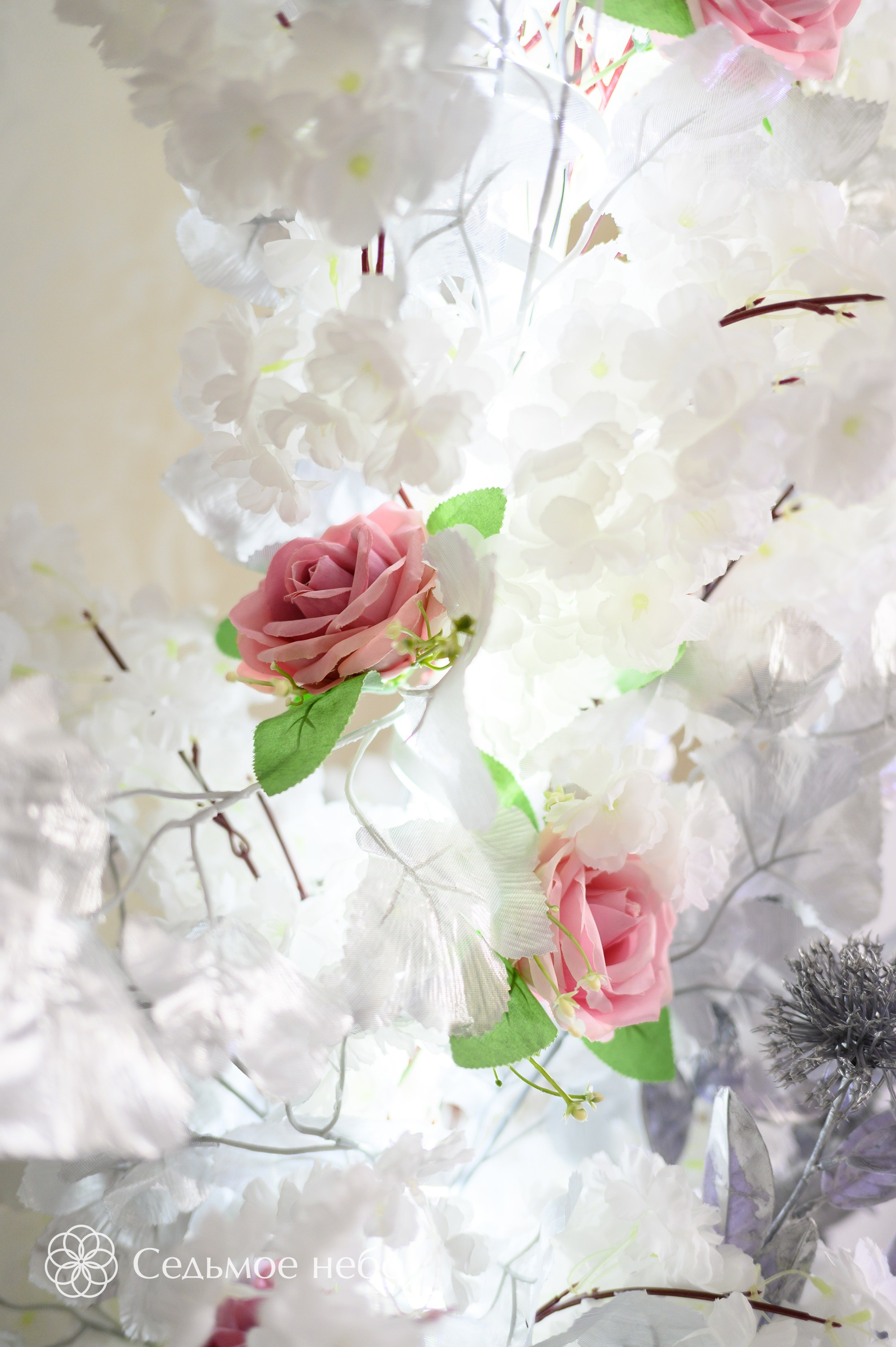 Фотозона на юбилей. Студия декора Седьмое небо