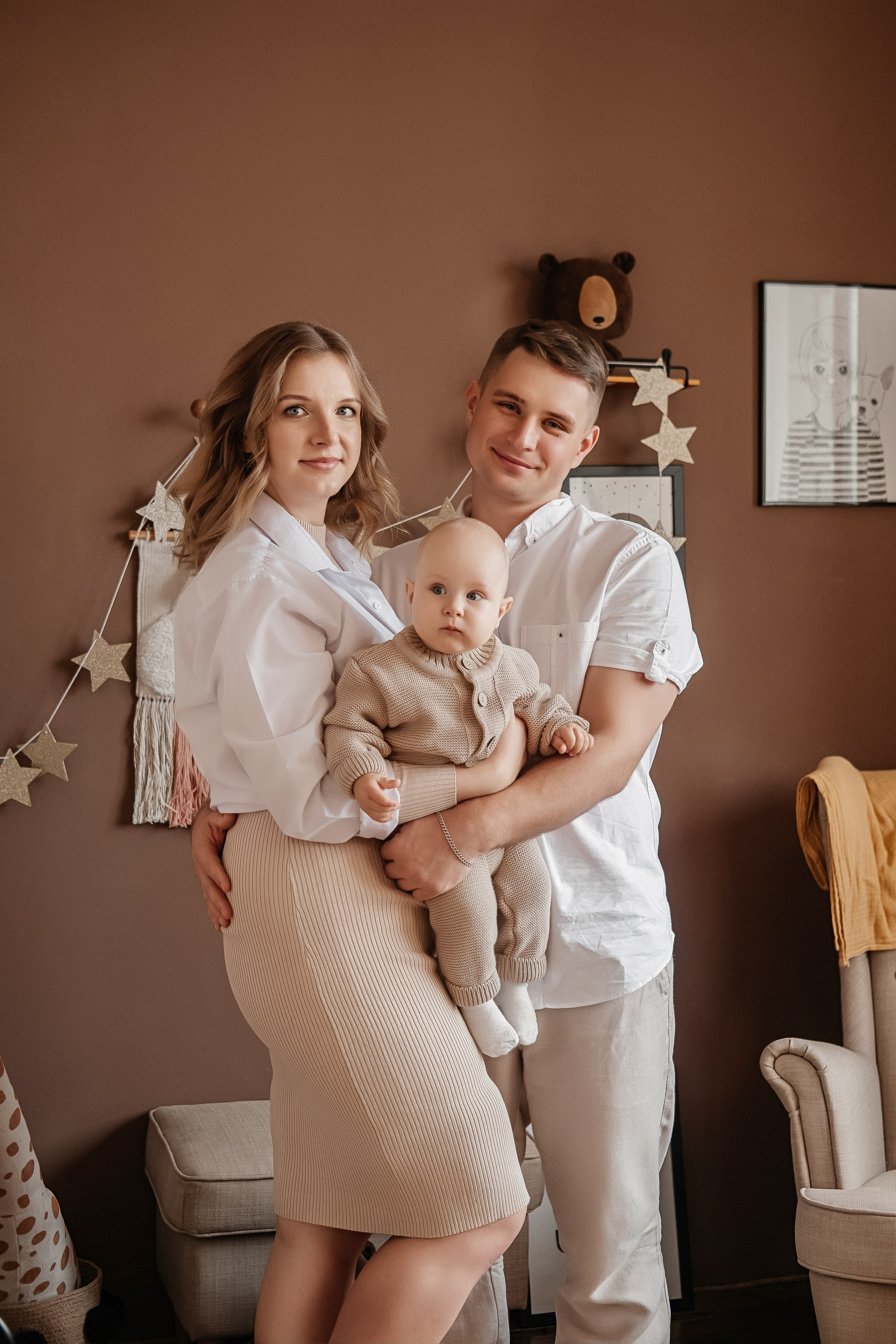 Валерия & Алексей & Миша. Семейный и свадебный фотограф Новосибирск