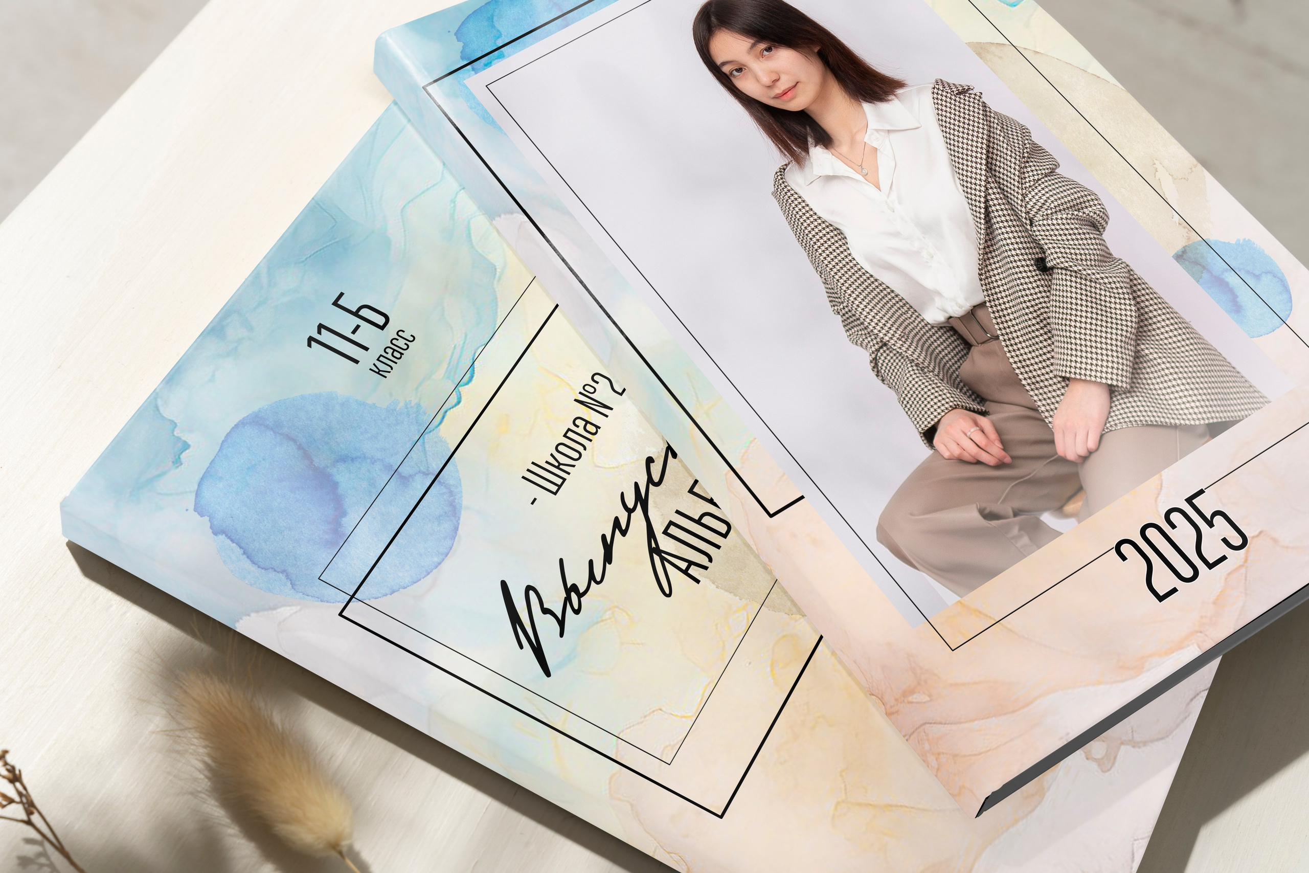 Альбом 2 разворота Старшая Школа. Выпускные Альбомы и Фотосессии п. Кавалерово