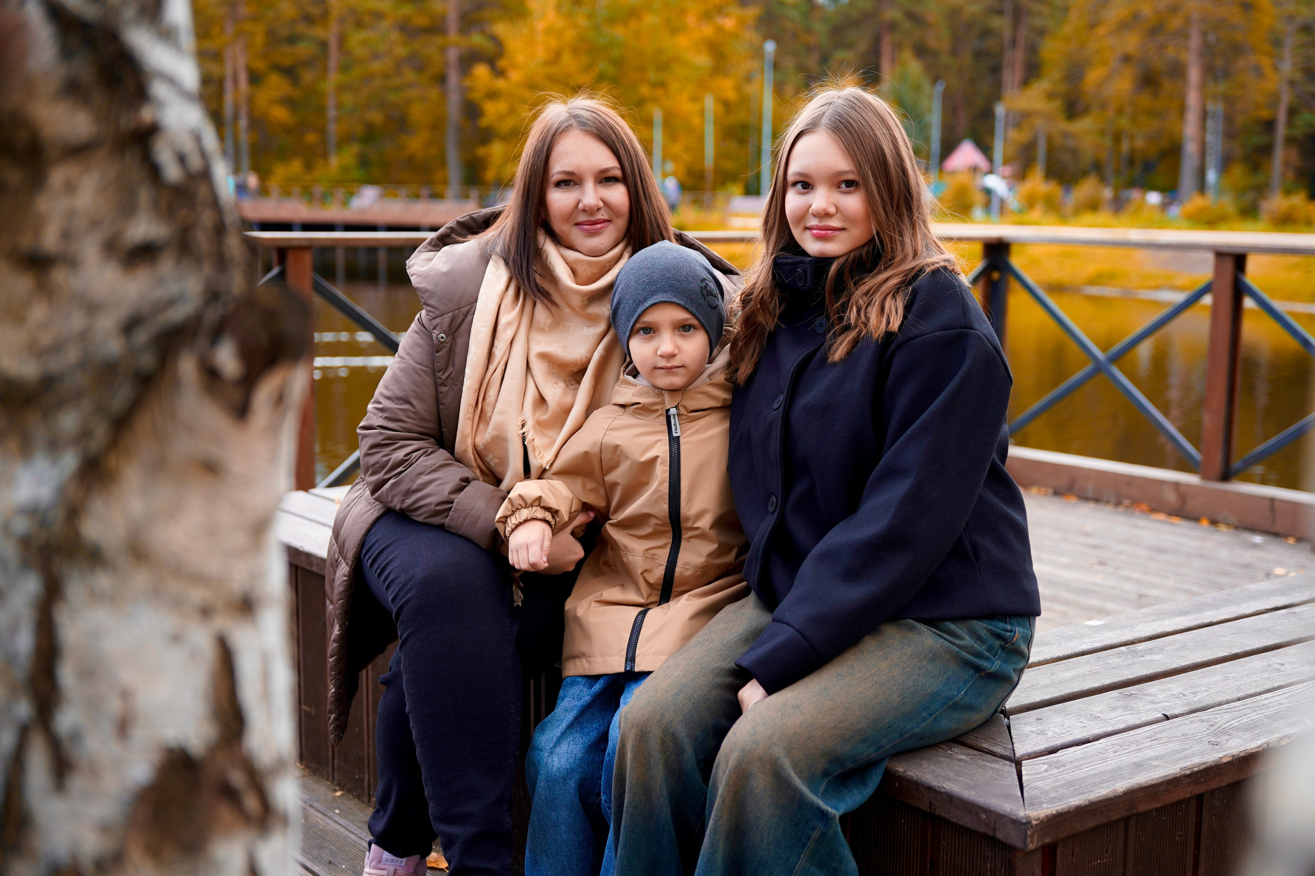 Осенняя прогулка. Семейный и детский фотограф Александра Гвоздикова