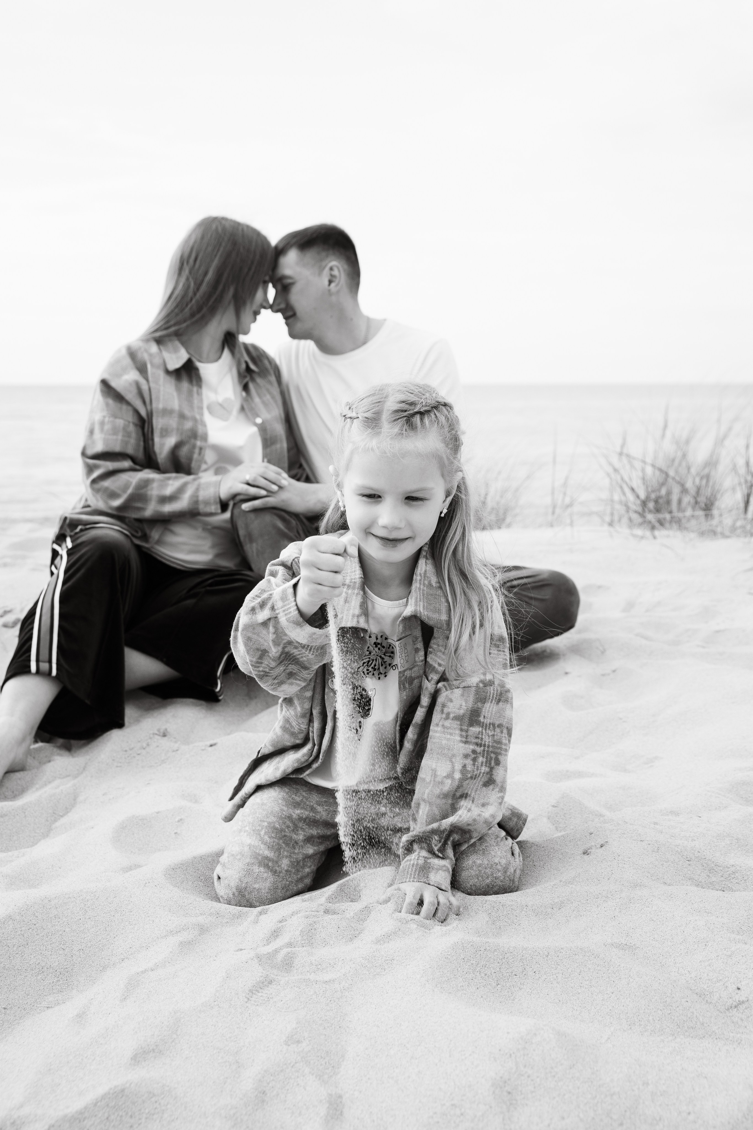 Семья в Янтарном. Фотограф Калининград Илья Миллер