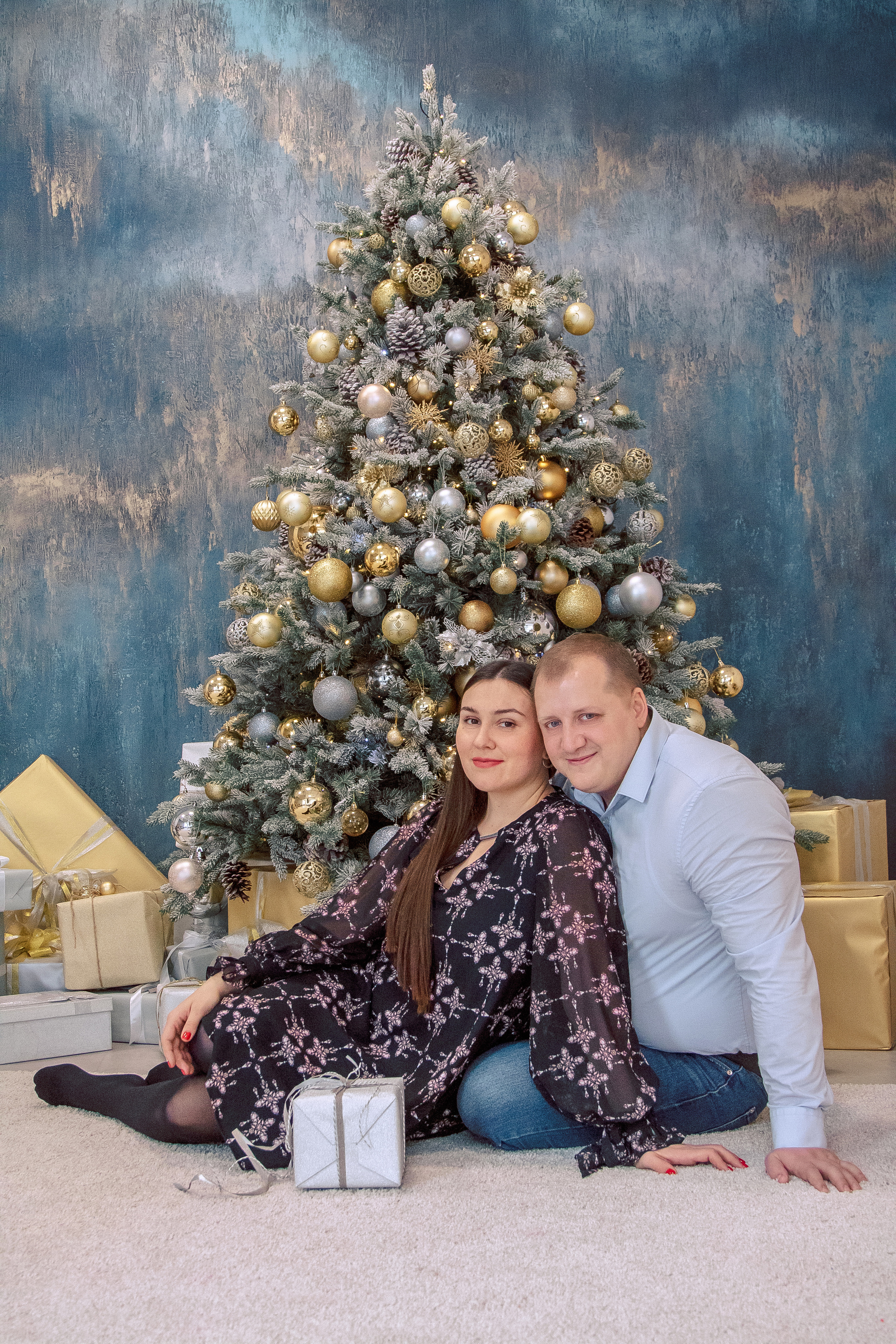 Новогодняя семейная фотосессия. Балетный фотограф в Москве Галина Молчанова