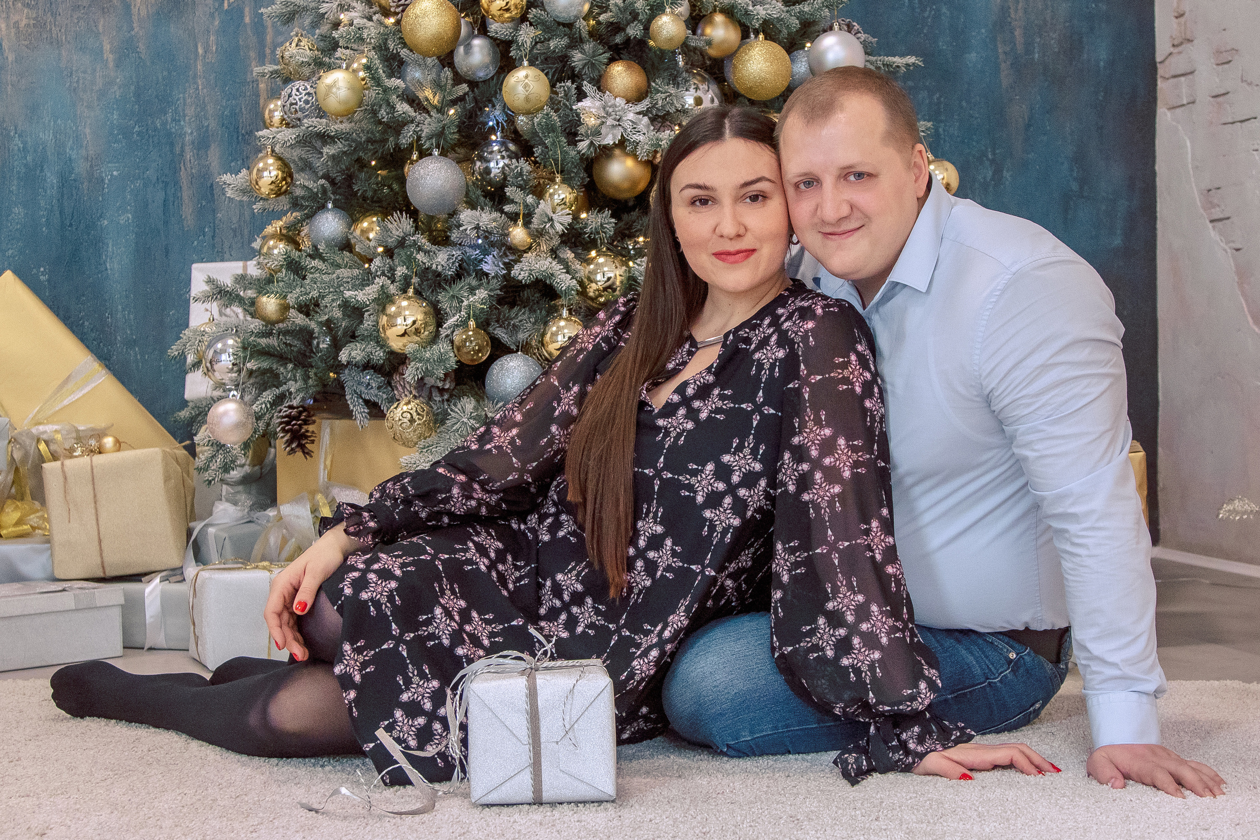 Новогодняя семейная фотосессия. Балетный фотограф в Москве Галина Молчанова