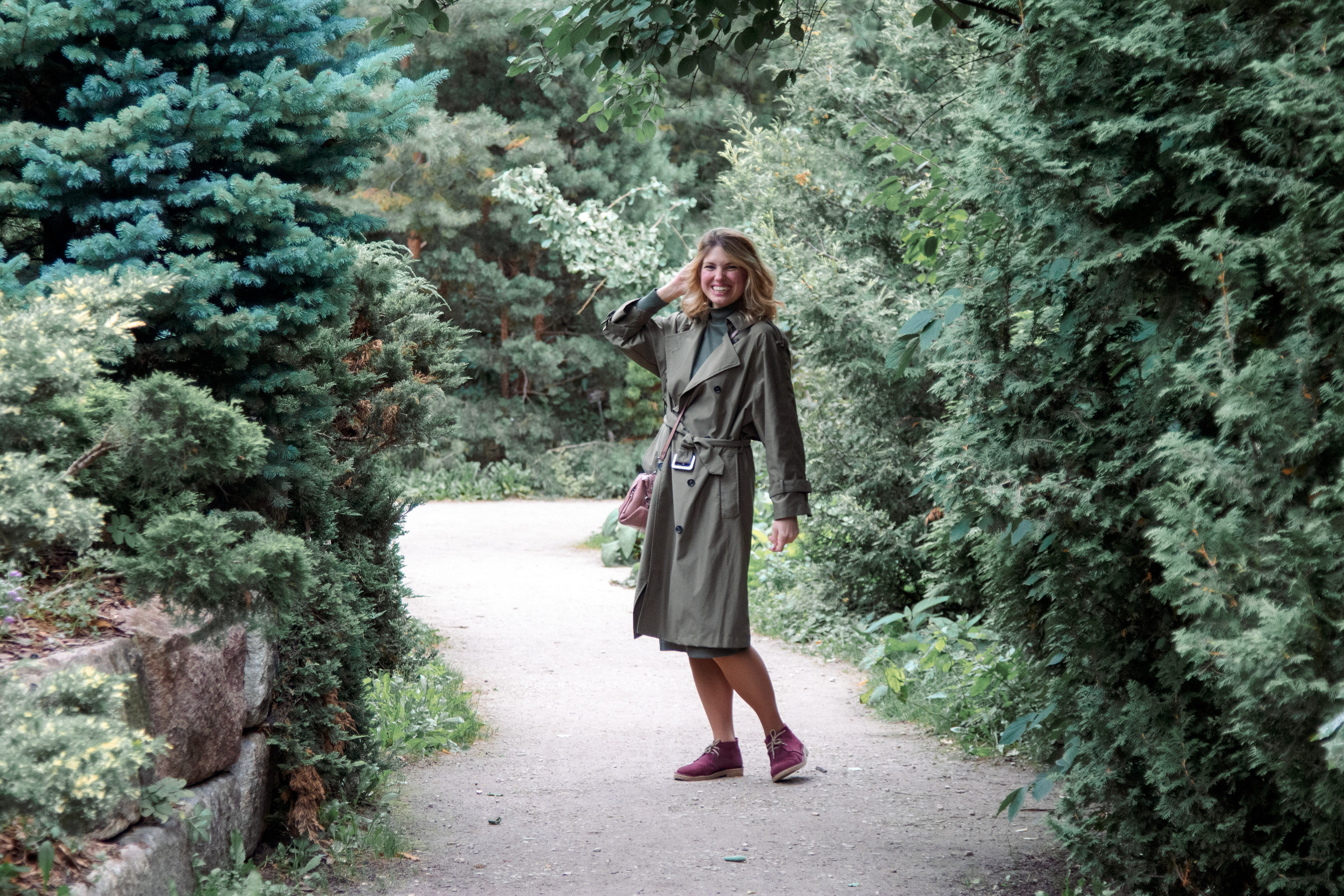 Прогулка в Ботаническом Саду. Балетный фотограф в Москве Галина Молчанова