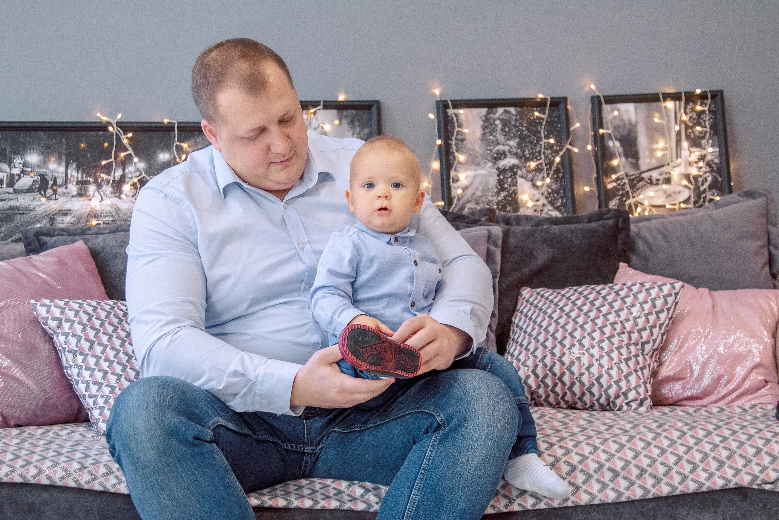 Новогодняя семейная фотосессия. Балетный фотограф в Москве Галина Молчанова