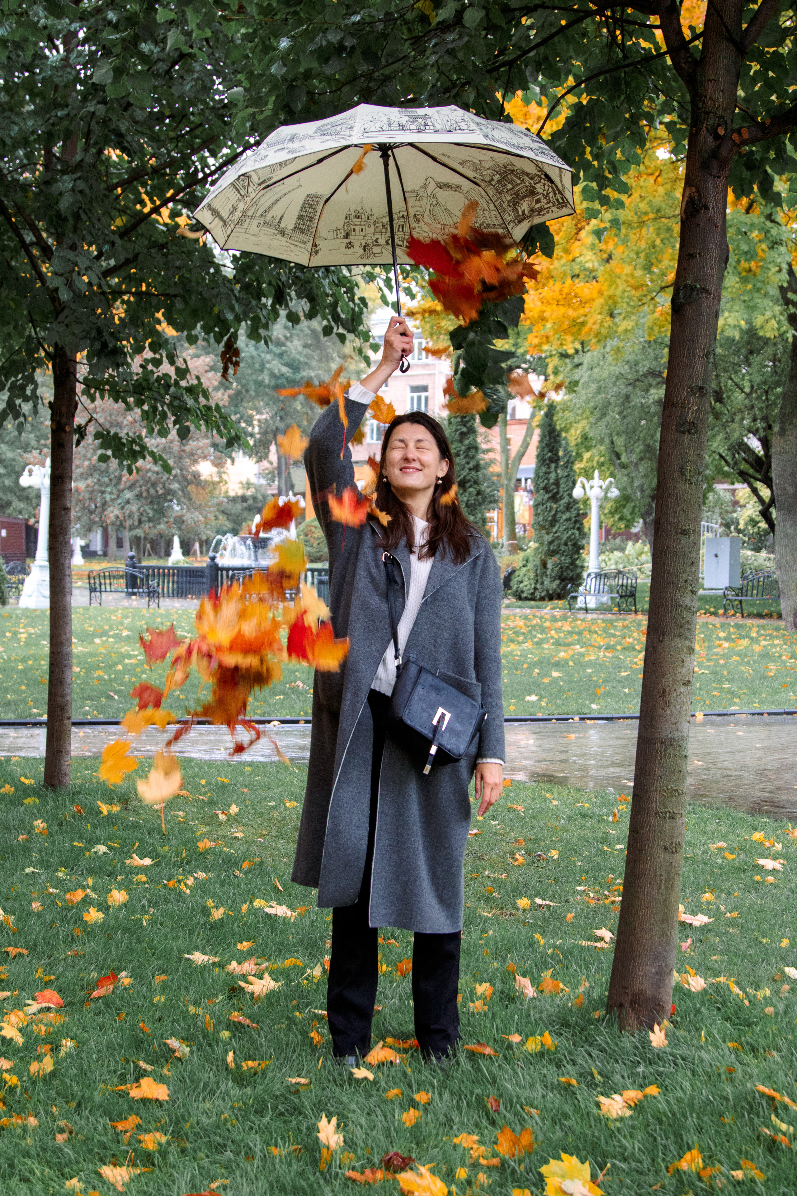 Яркая осень в мегаполисе. Балетный фотограф в Москве Галина Молчанова