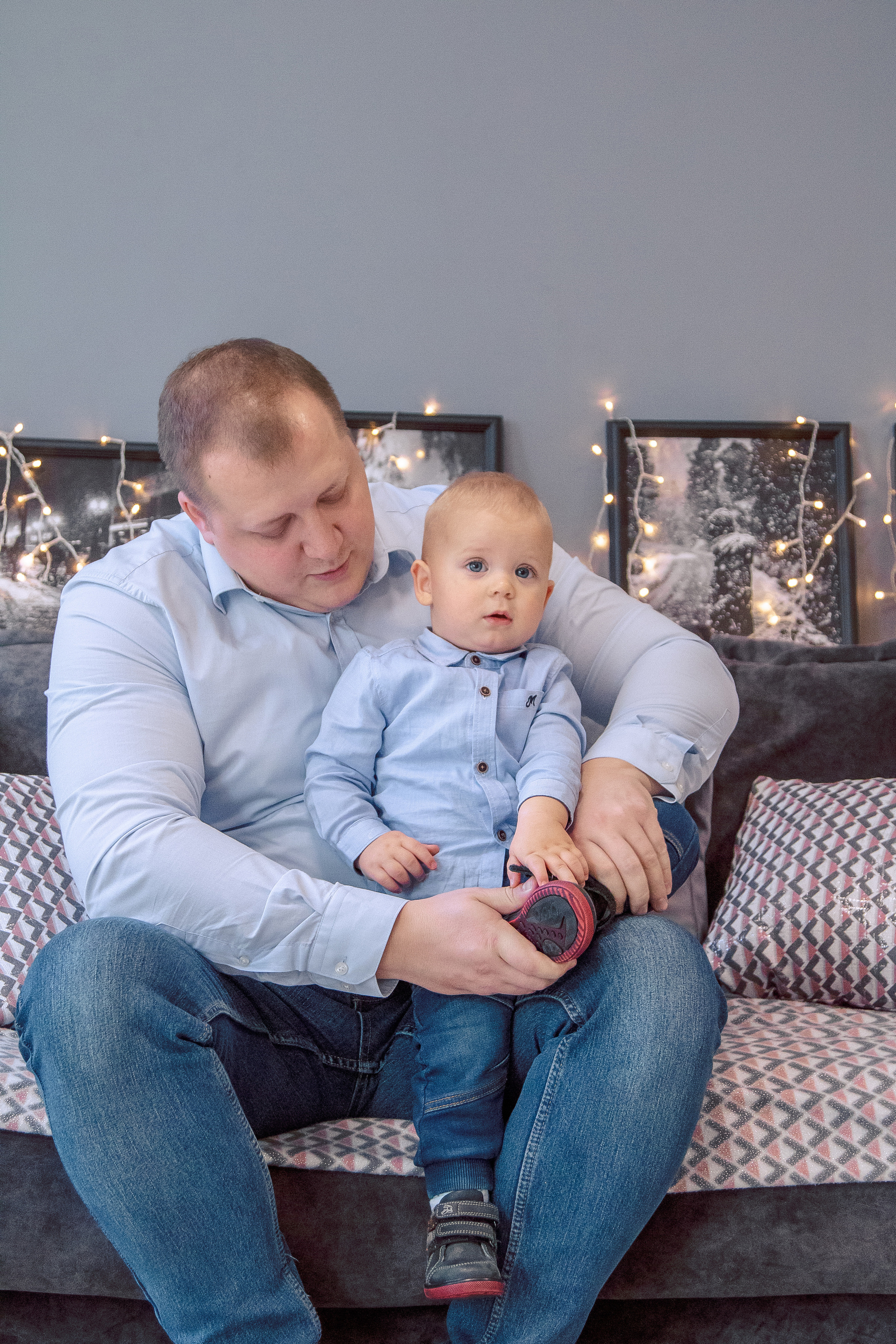 Новогодняя семейная фотосессия. Балетный фотограф в Москве Галина Молчанова