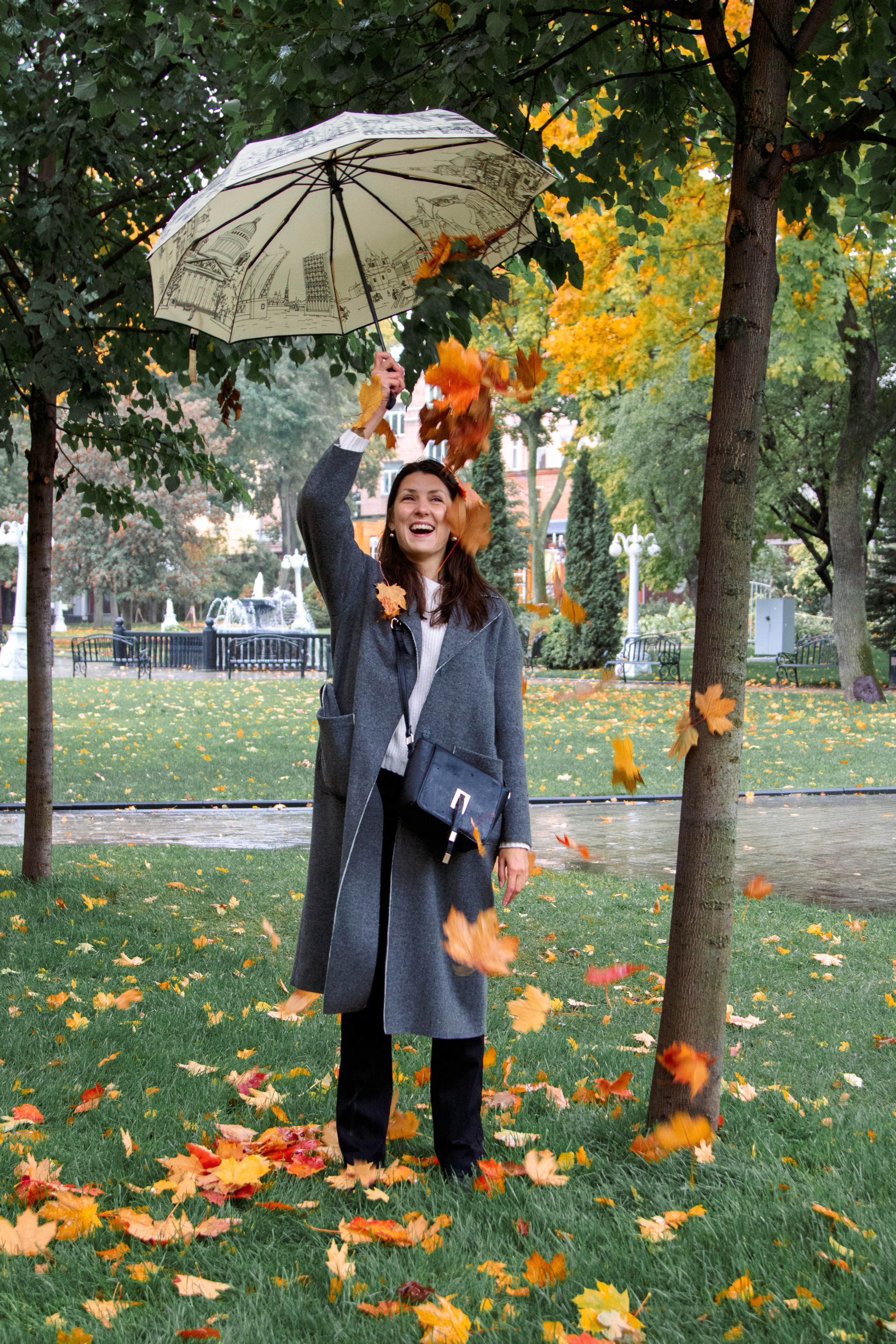 Яркая осень в мегаполисе. Балетный фотограф в Москве Галина Молчанова