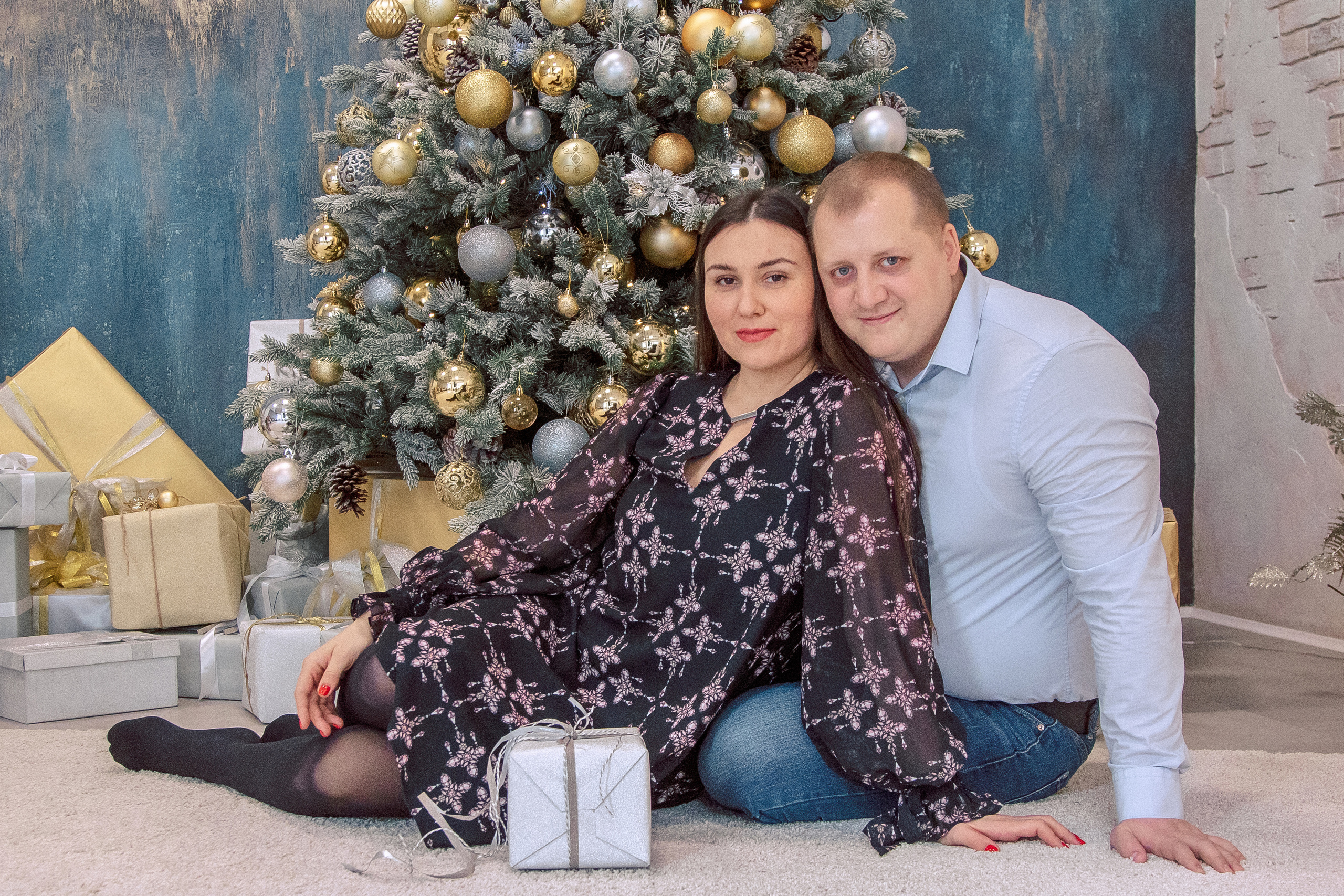Новогодняя семейная фотосессия. Балетный фотограф в Москве Галина Молчанова