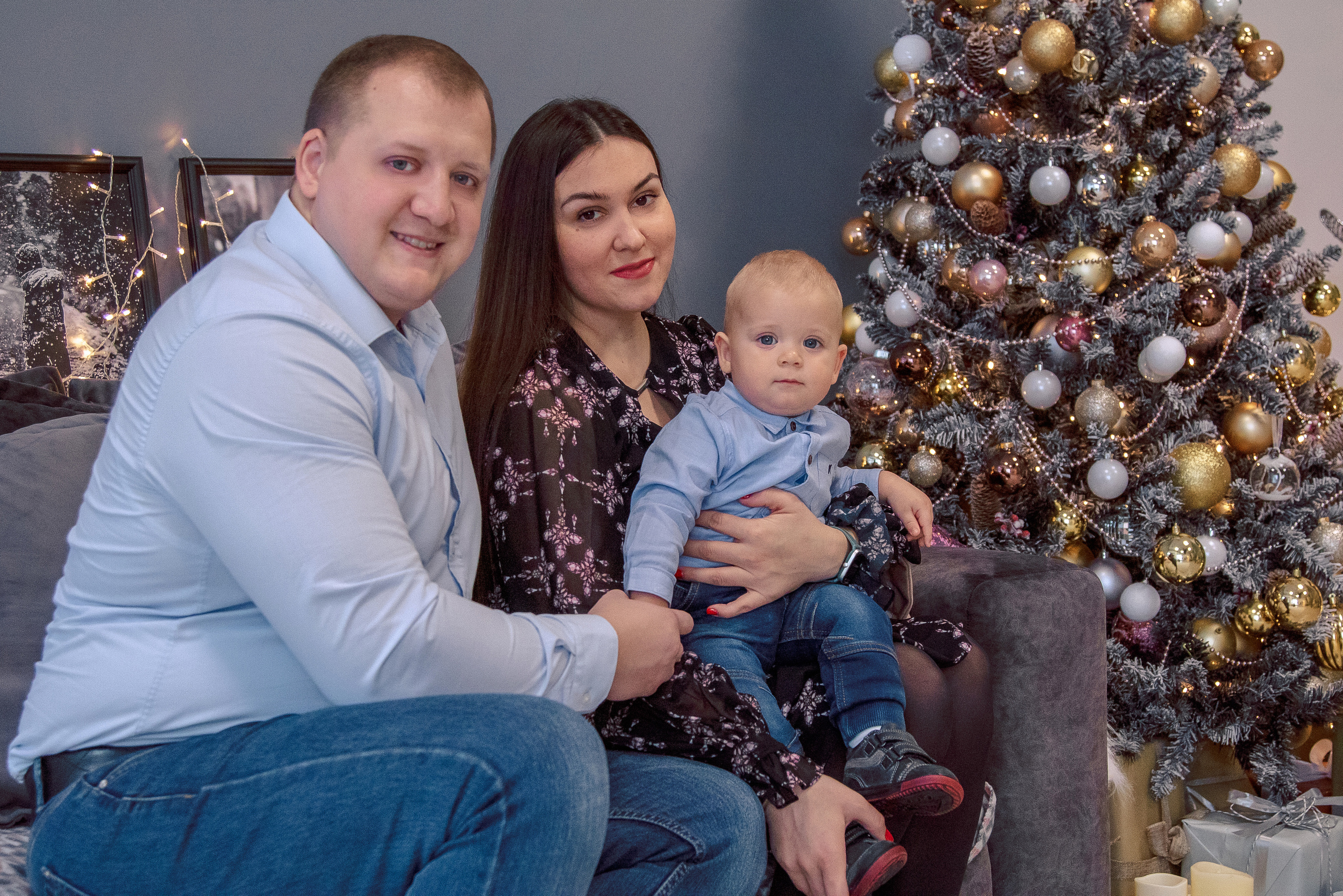 Новогодняя семейная фотосессия. Балетный фотограф в Москве Галина Молчанова