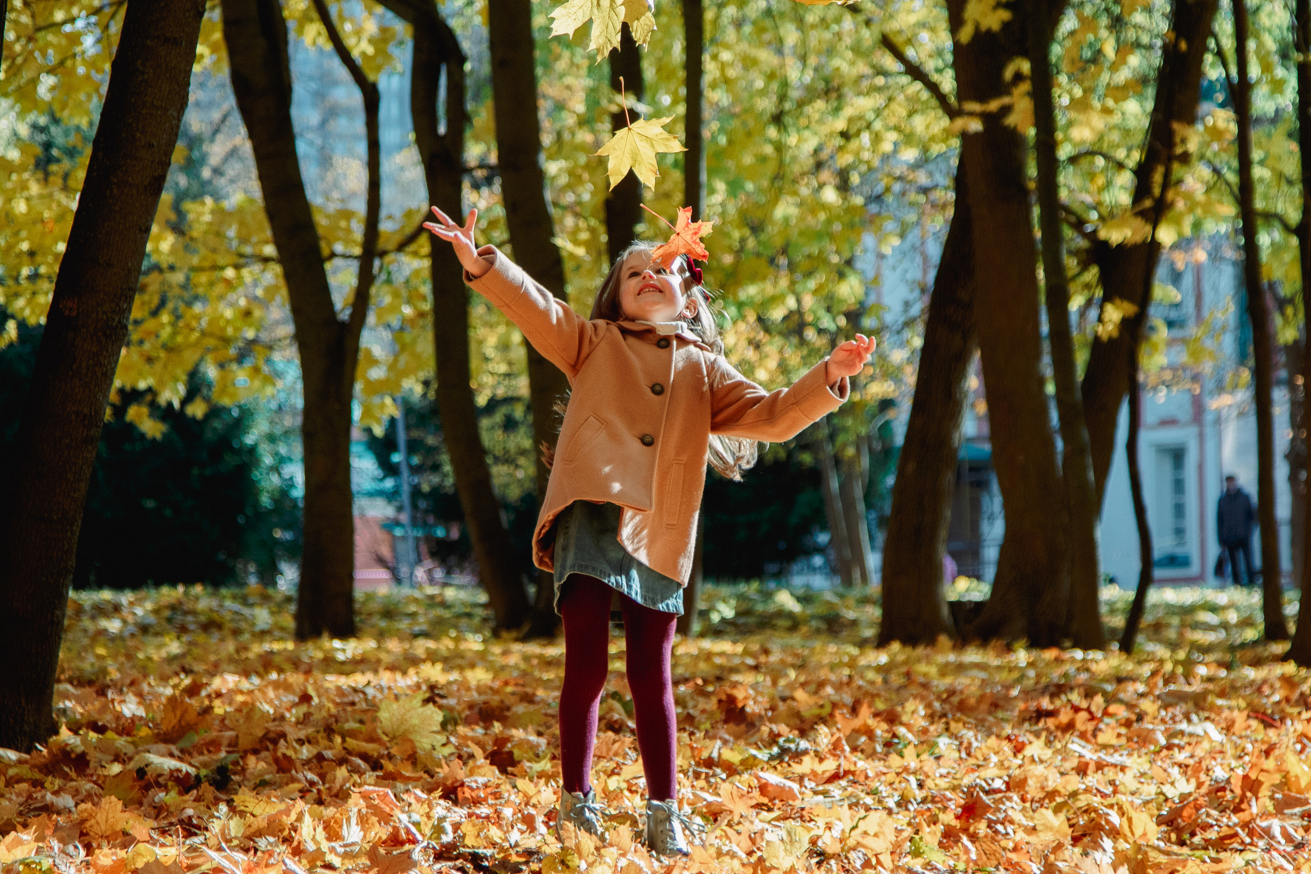 Осень в Воронцовском парке. Балетный фотограф в Москве Галина Молчанова