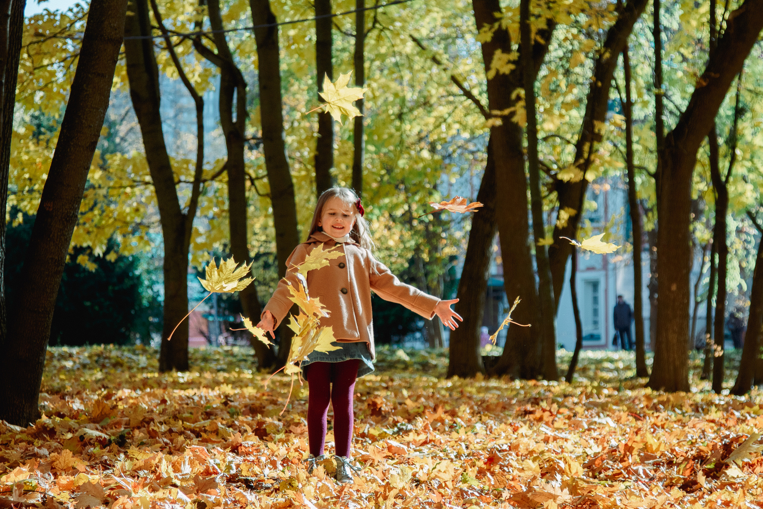 Осень в Воронцовском парке. Балетный фотограф в Москве Галина Молчанова