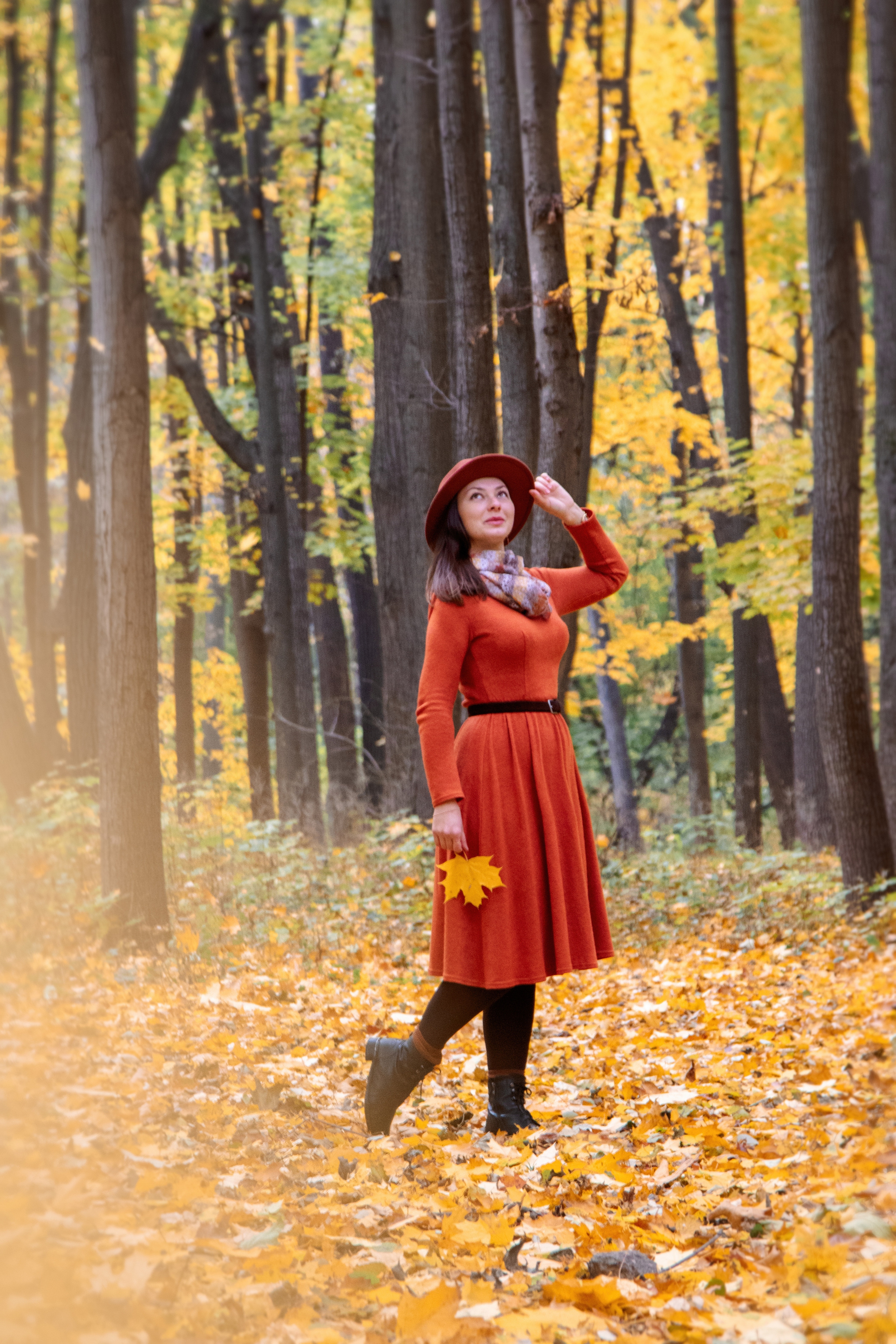 Осень в Нескучном саду. Балетный фотограф в Москве Галина Молчанова