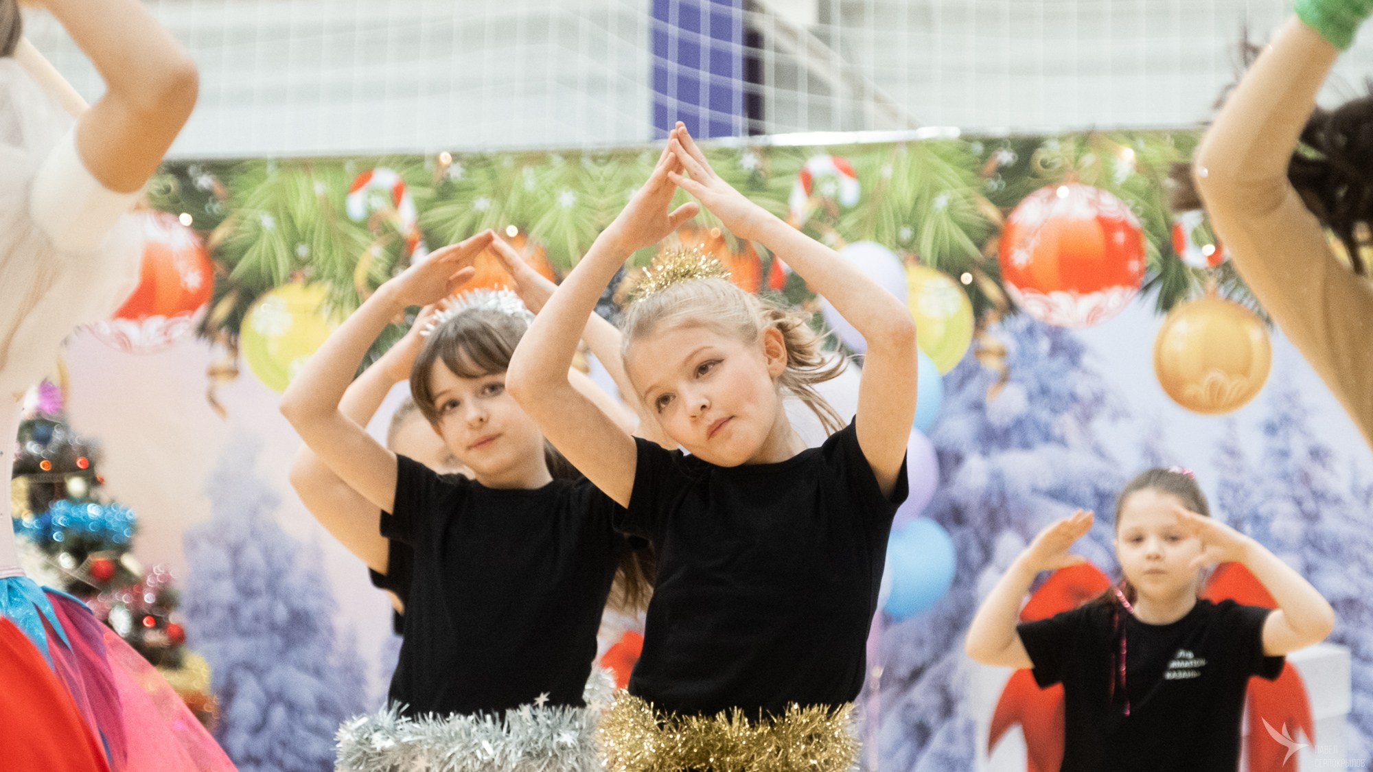 Новогодний фестиваль отделения спортивной школы Триумф и клуба Стимул. Репортажный фотограф в Казани Павел Серпокрылов