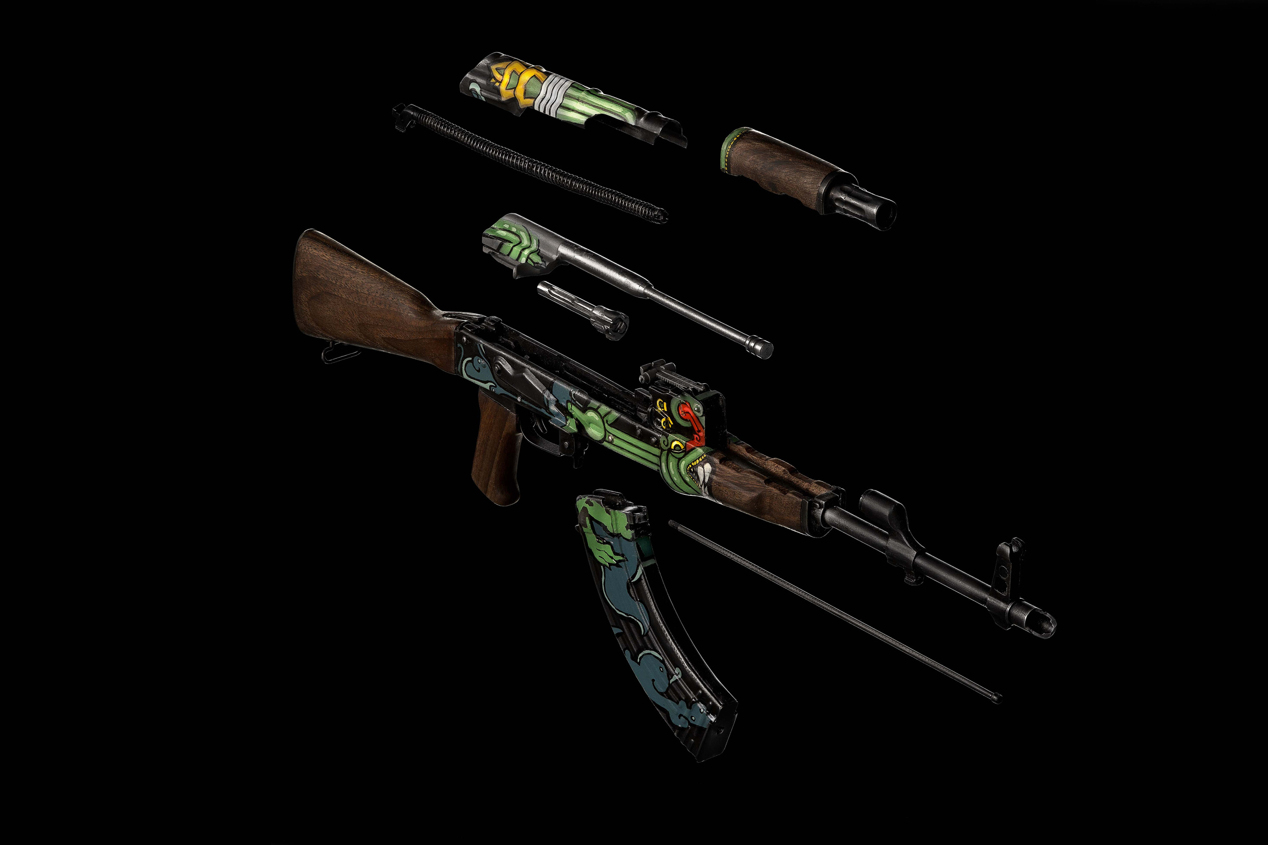 Оружейная фотосъёмка. Яна Каменская