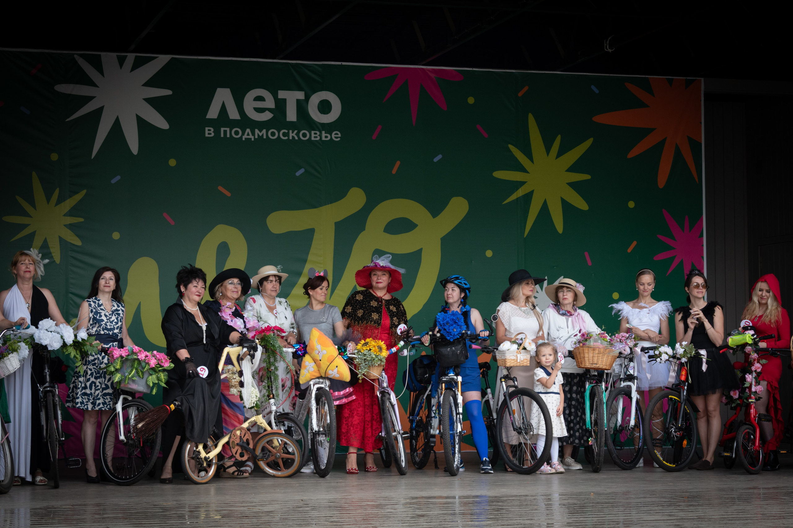 «Леди на велосипеде» — велопробег по г. Жуковскому 2025. Репортажный фотограф Сыбер Мартти