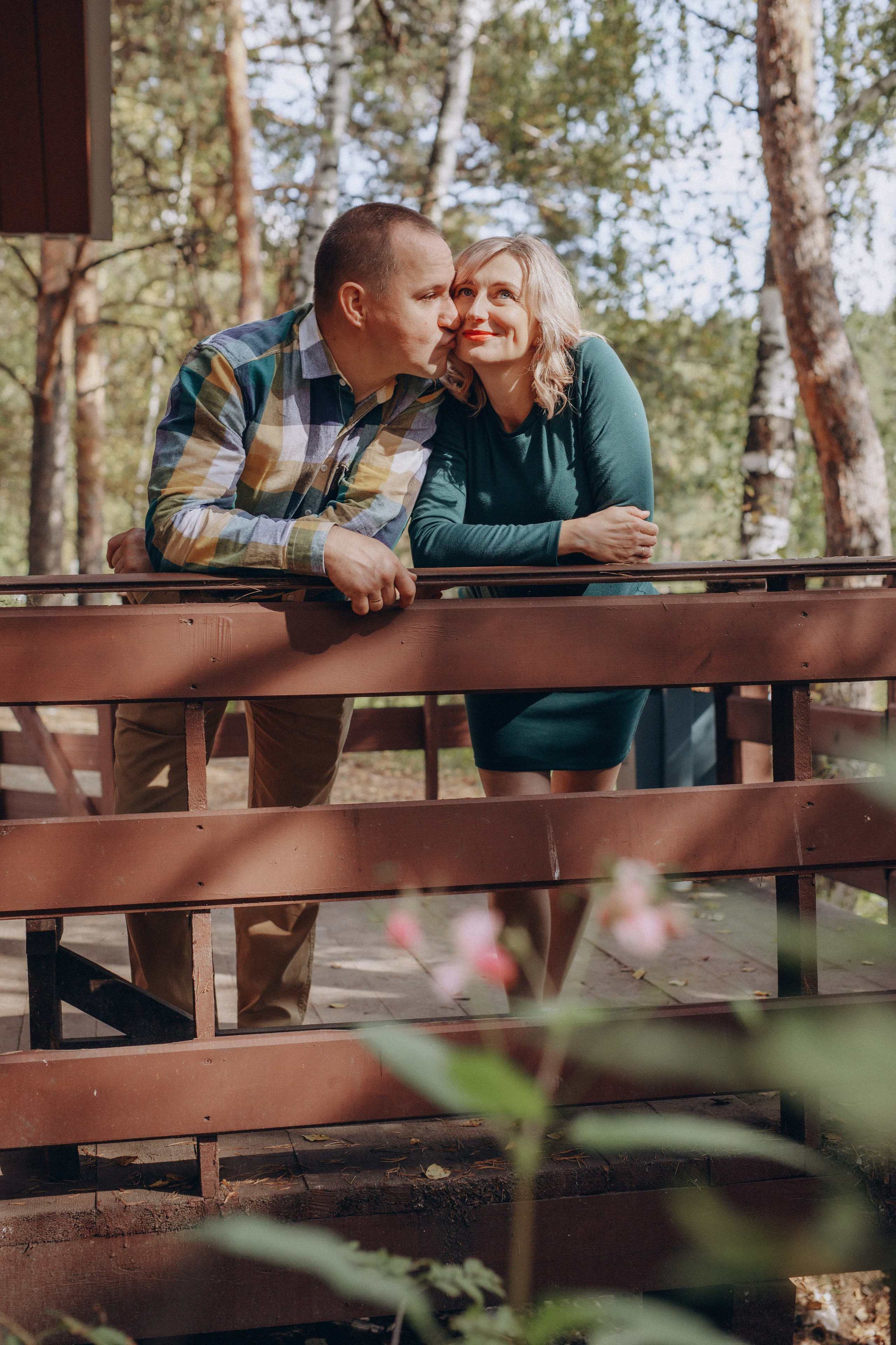Елена и семья. Фотограф Анастасия Петрова