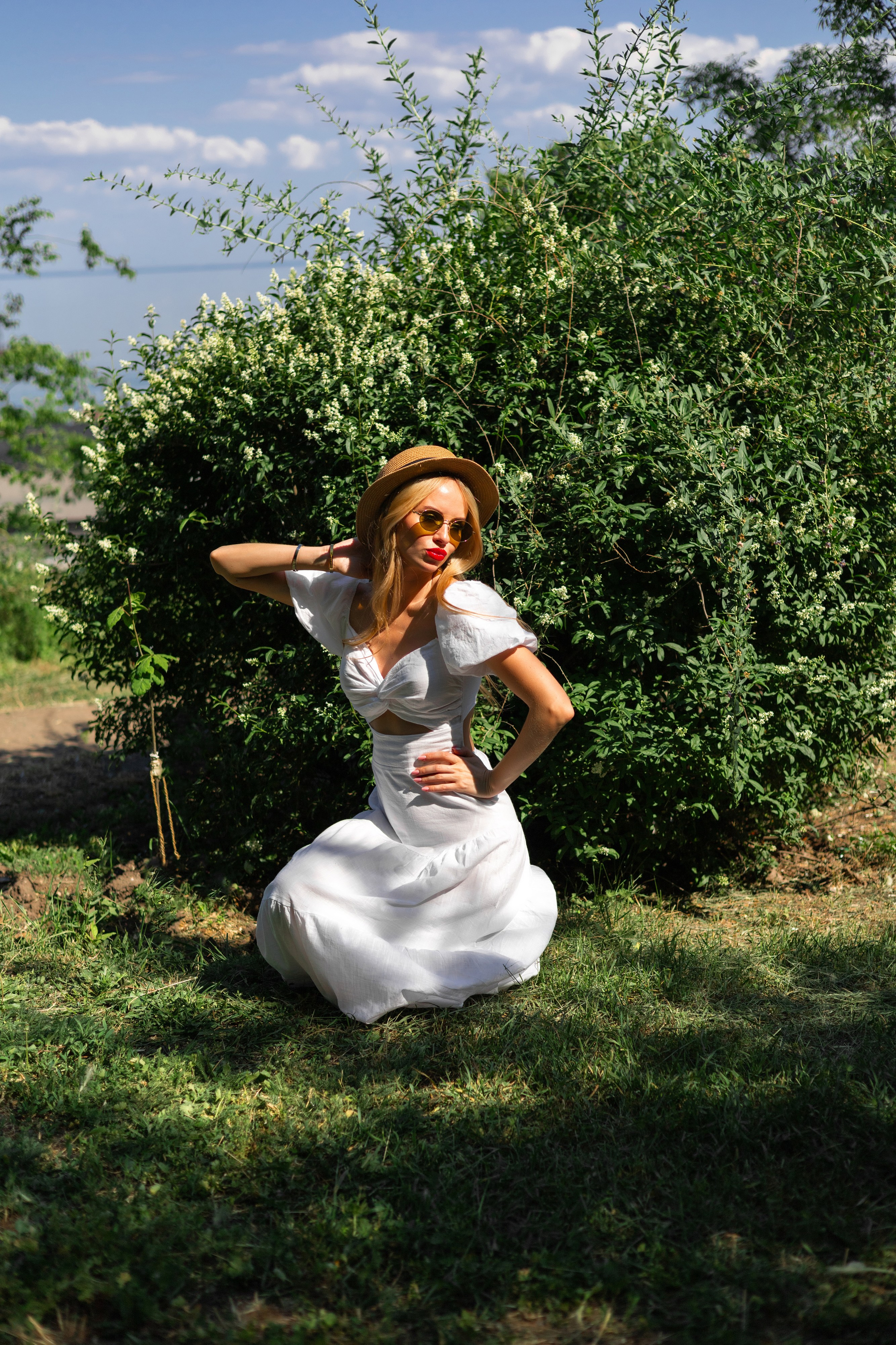 Съемки на улице. Анна Злищева