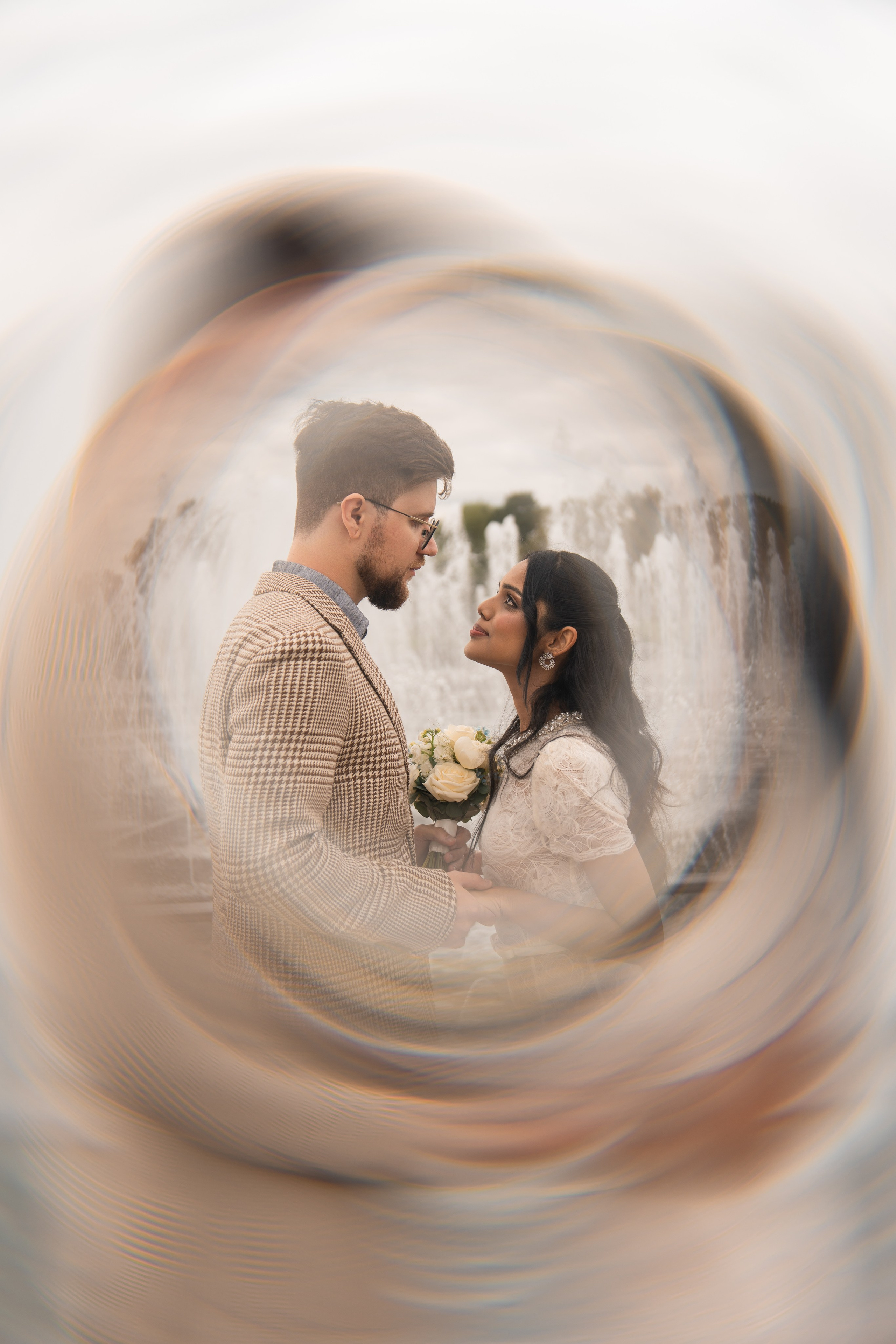 Максим и Харша, Царицыно. Свадебный фотограф в Москве Анна Полушина