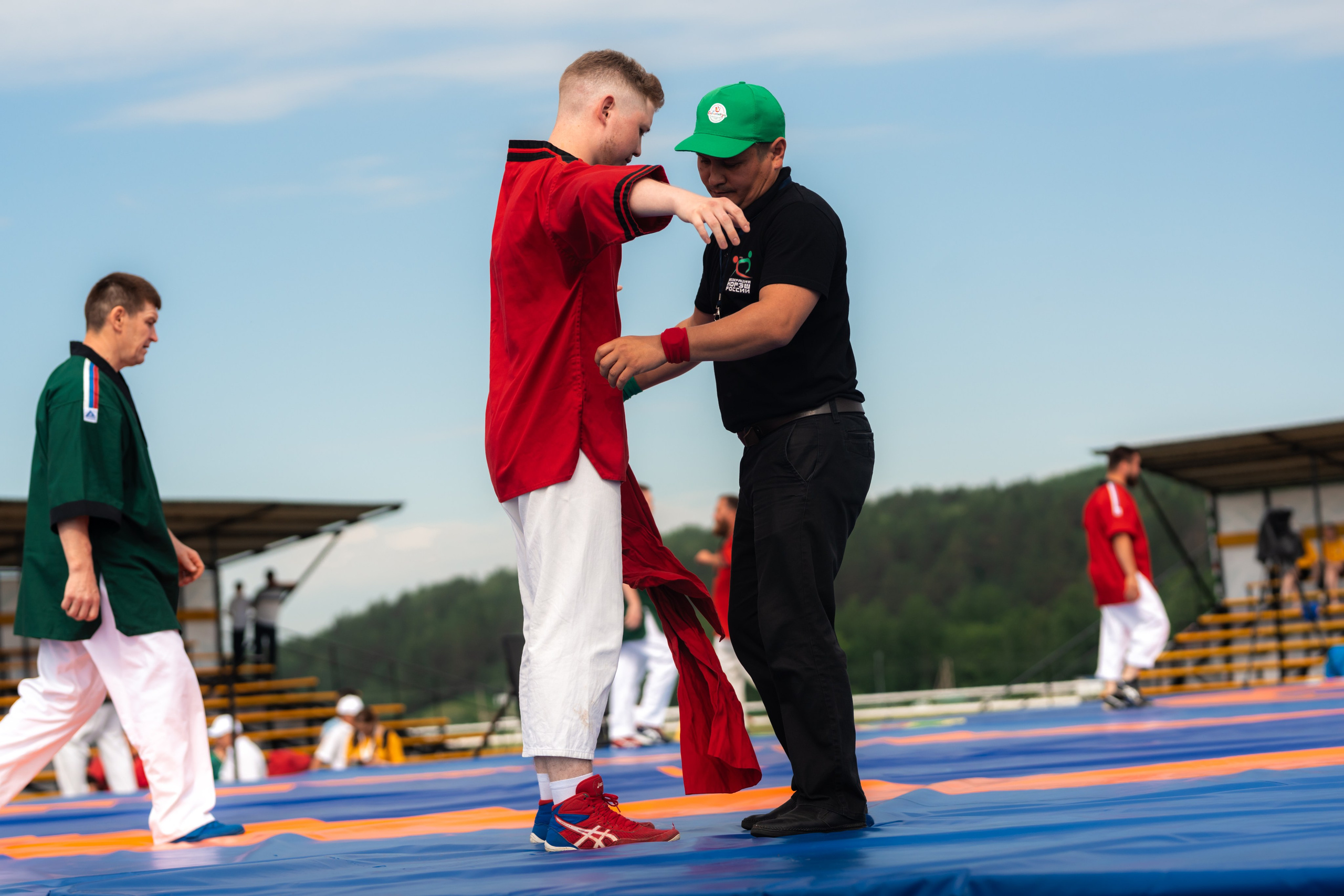 Фотографии с Всероссийских соревнований по көрәш