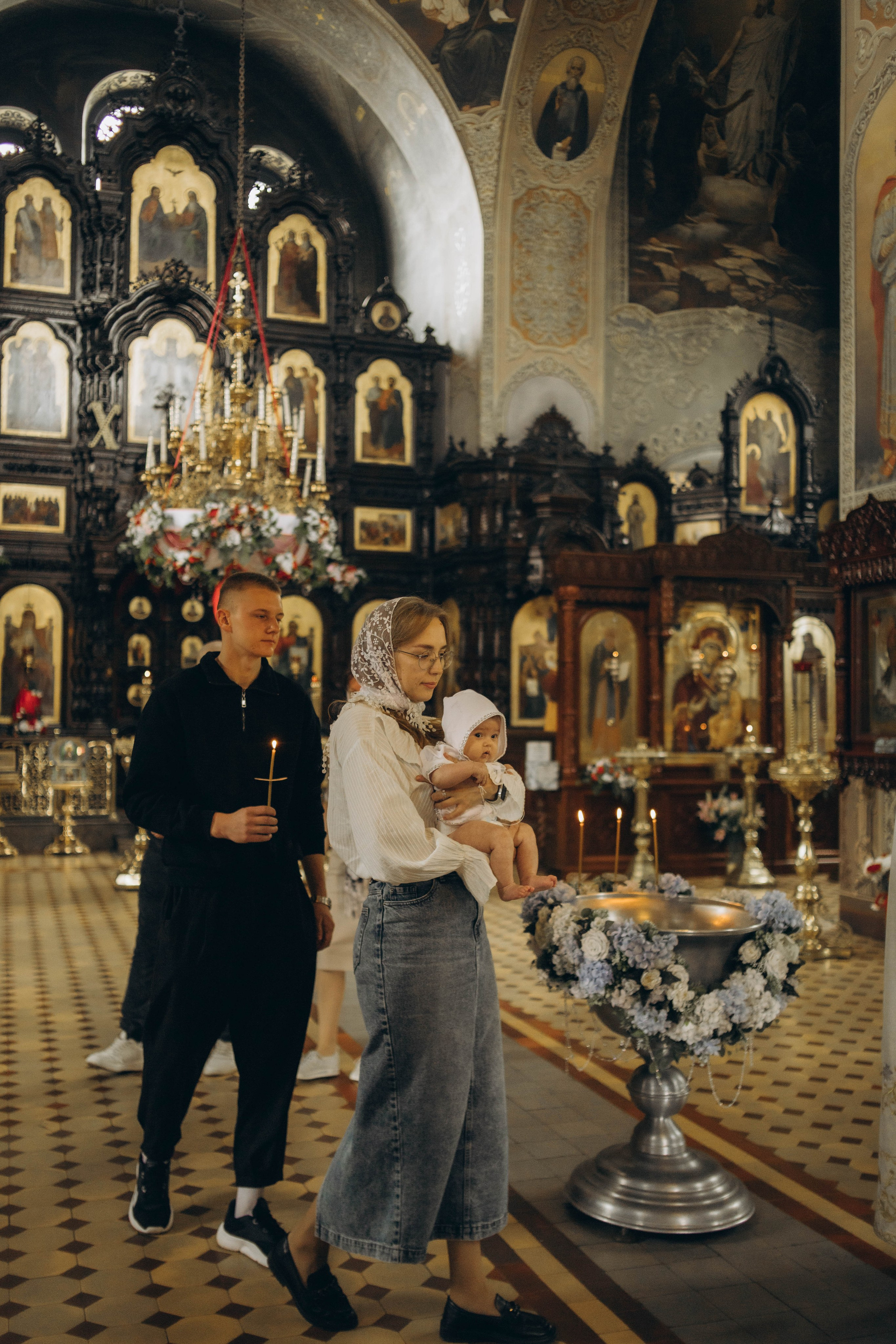 Крещение Адель. Семейный и детский фотограф в Павловском Посаде Сарапкина Наталья