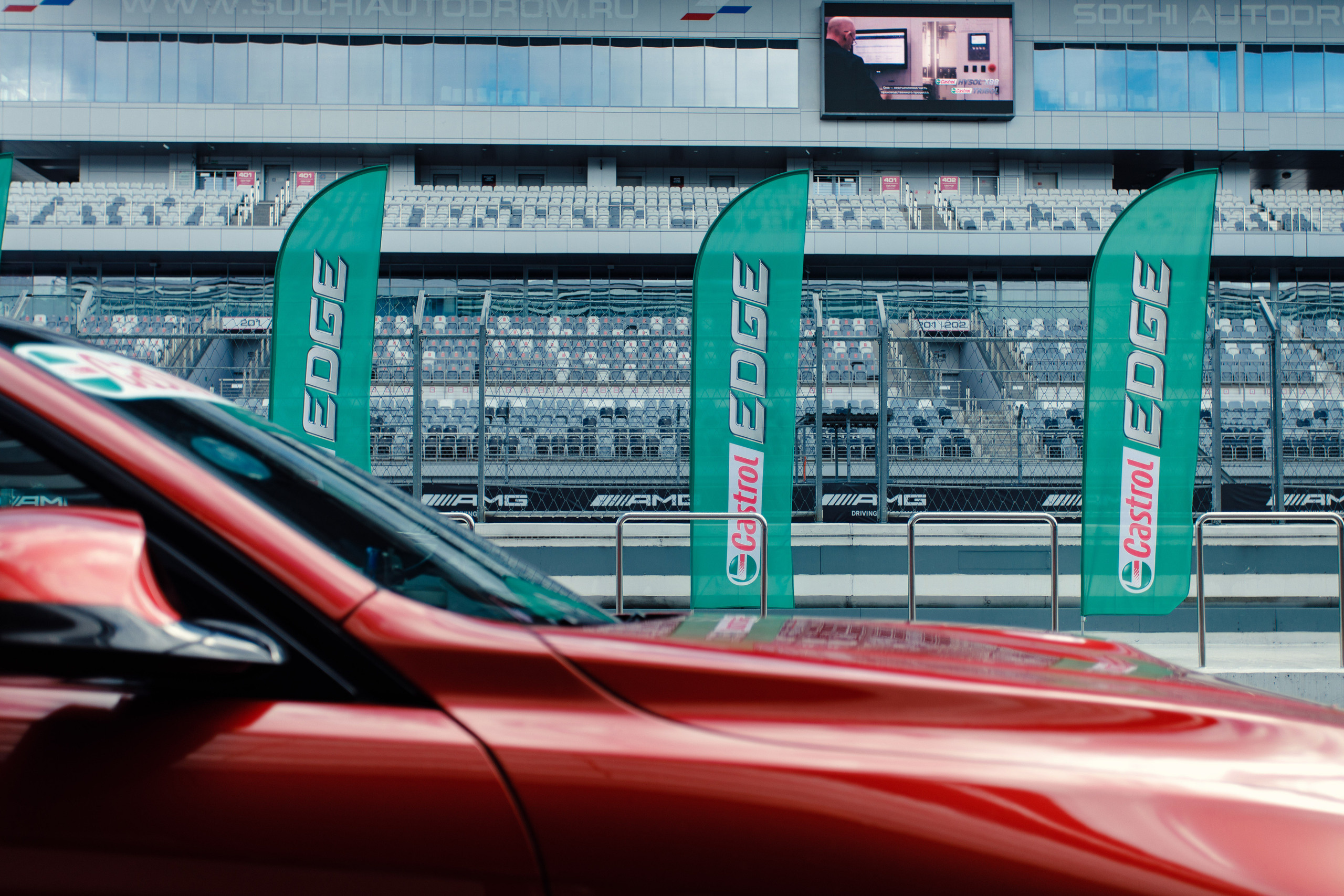 A masterclass at the racetrack for Castrol. Photographer Nikita Starodubtsev Serbia, Montenegro, Georgia, Turkey