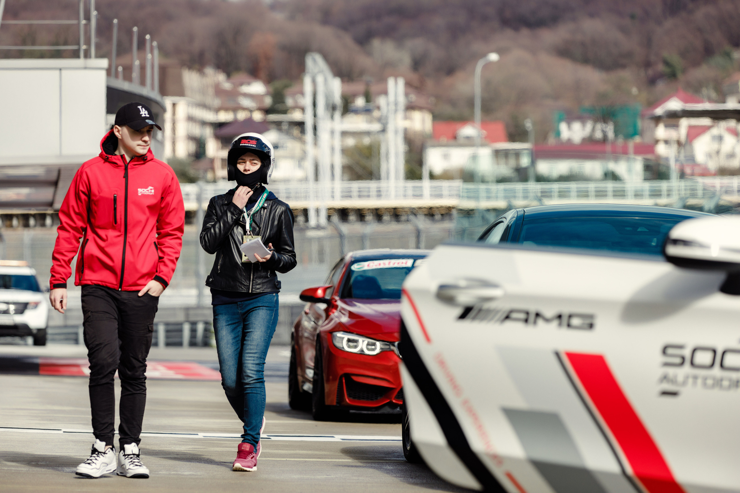 A masterclass at the racetrack for Castrol. Photographer Nikita Starodubtsev Serbia, Montenegro, Georgia, Turkey