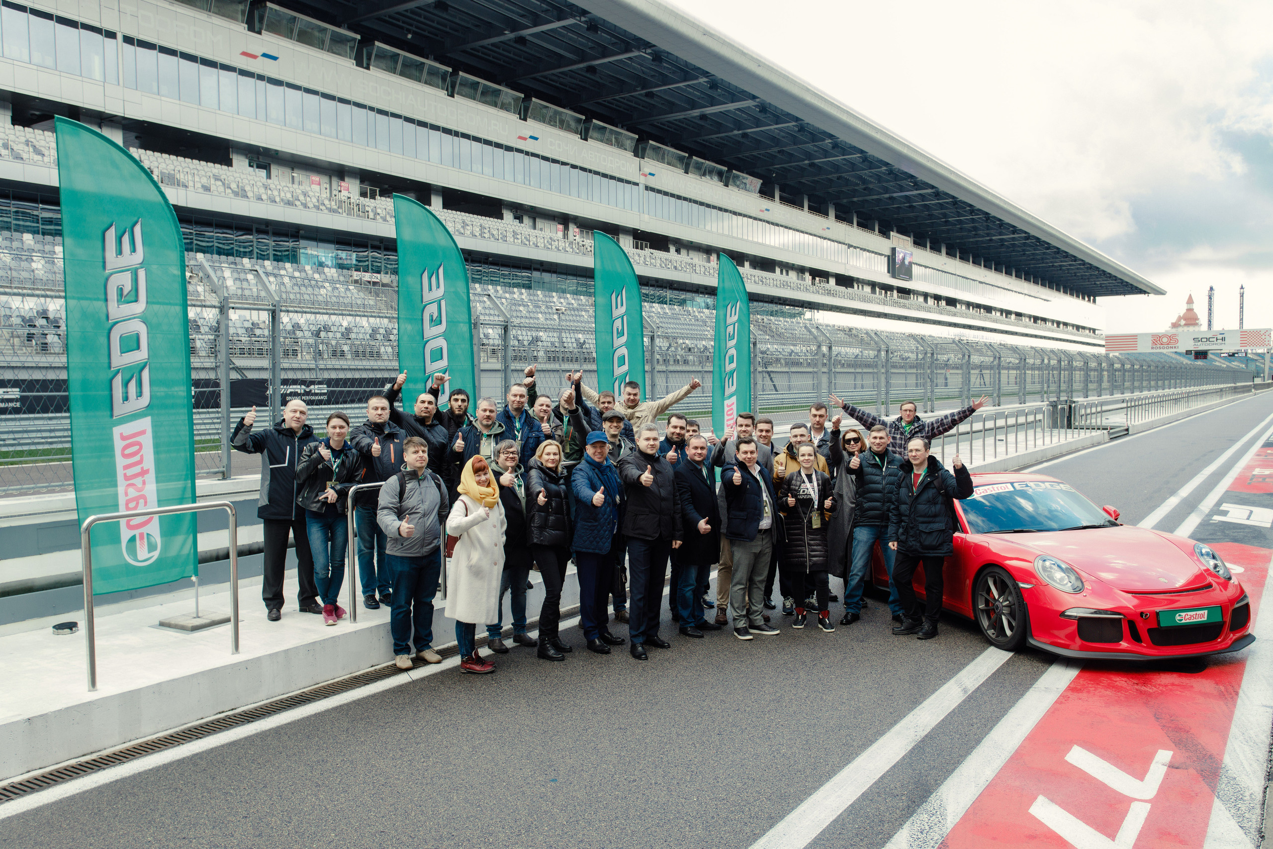 A masterclass at the racetrack for Castrol. Photographer Nikita Starodubtsev Serbia, Montenegro, Georgia, Turkey