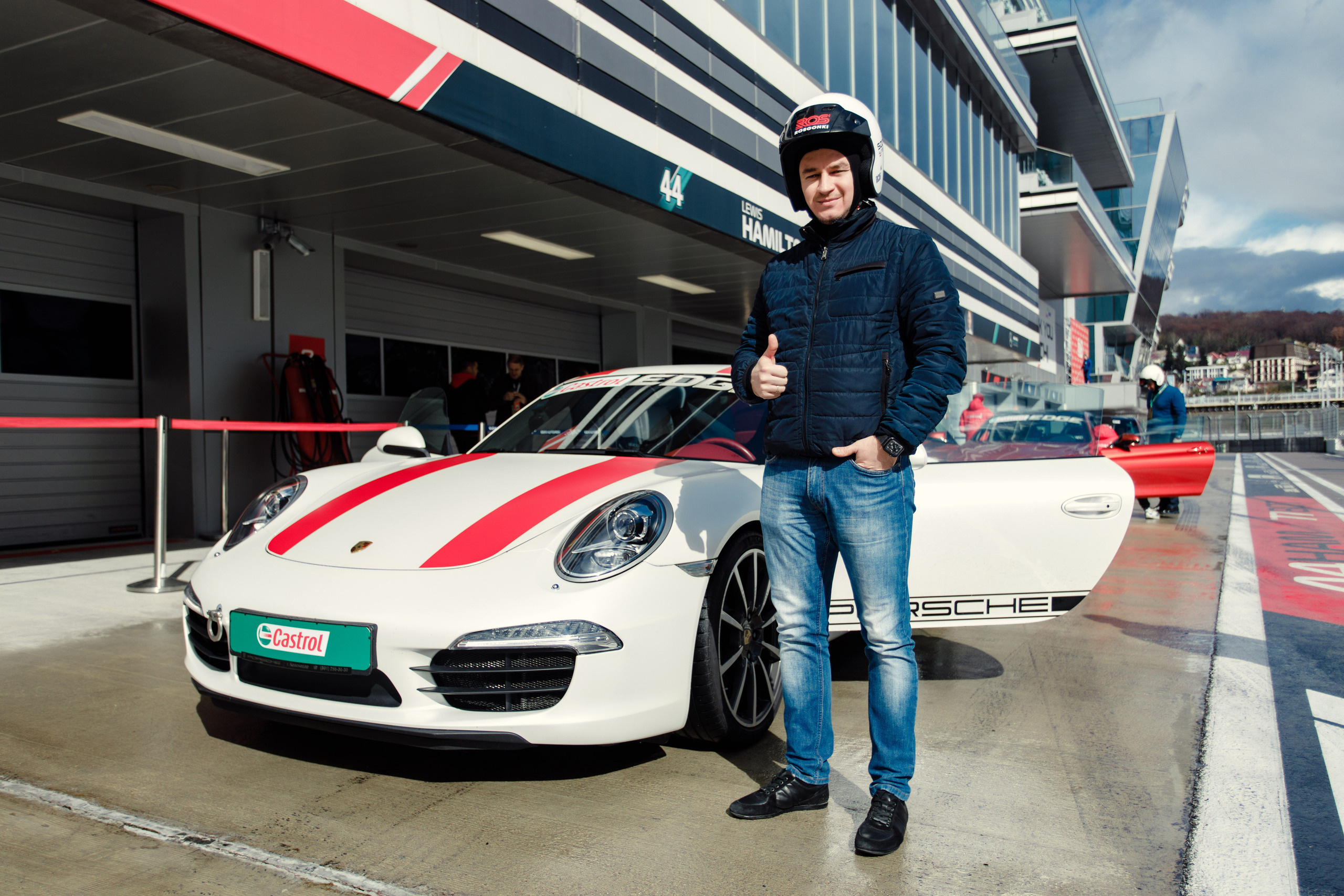 A masterclass at the racetrack for Castrol. Photographer Nikita Starodubtsev Serbia, Montenegro, Georgia, Turkey