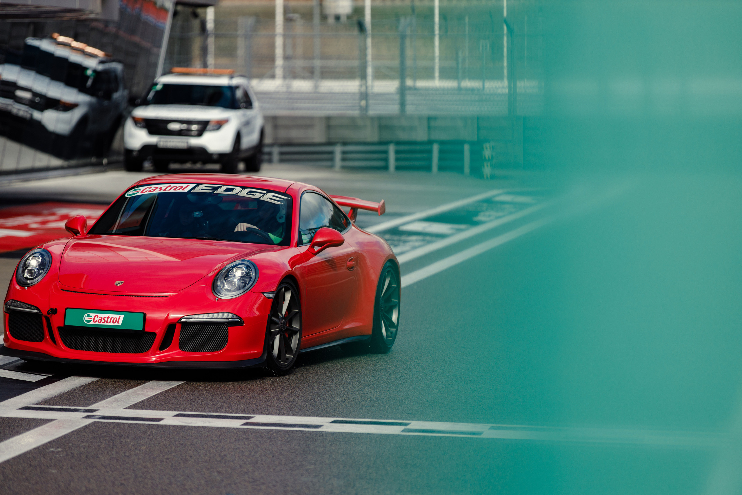 A masterclass at the racetrack for Castrol. Photographer Nikita Starodubtsev Serbia, Montenegro, Georgia, Turkey