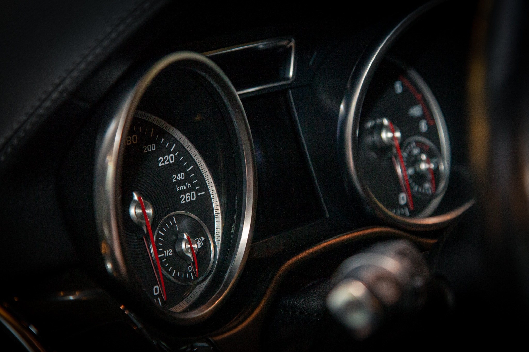 Детали интерьера Mercedes-Benz