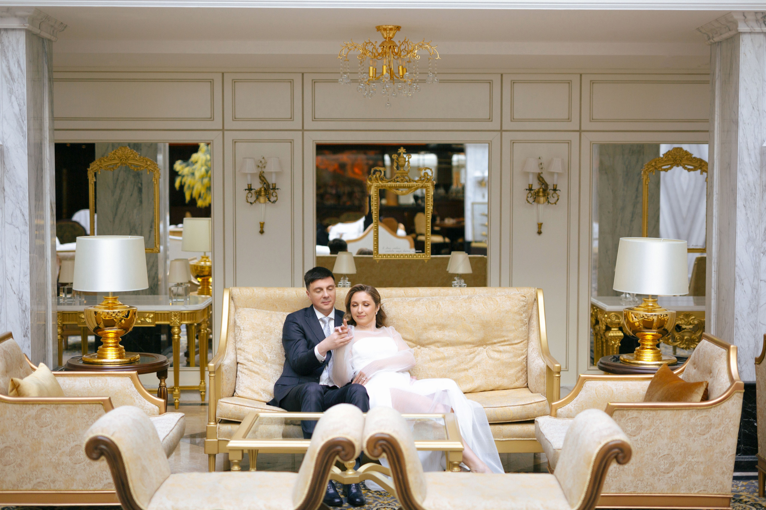 Свадьба в Пушкине. Tsar Palace. Портретный и репортажный фотограф в Санкт-Петербурге Елизавета Я