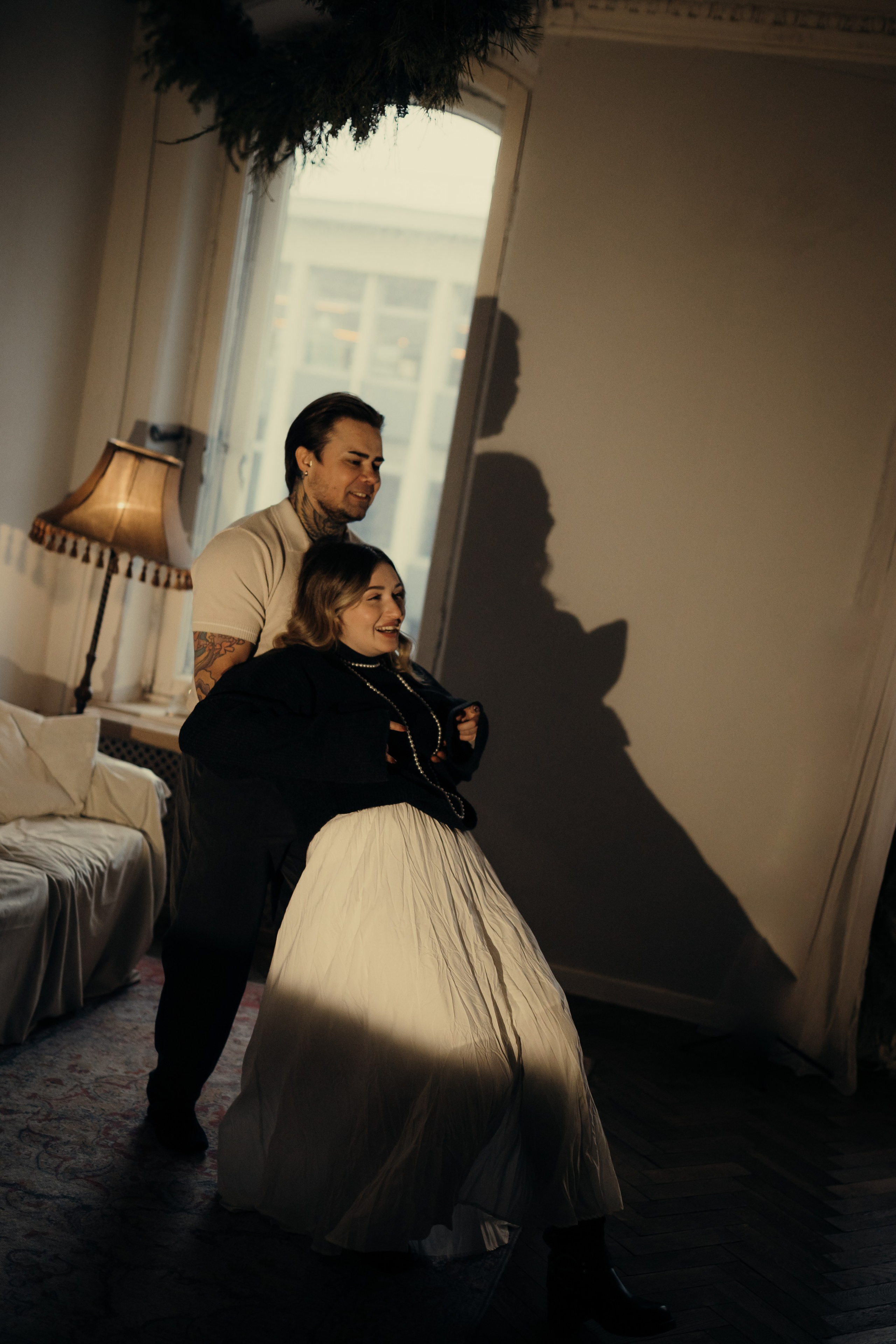 Новогодняя LoveStory. Фотограф Санкт-Петербург Князева Елизавета