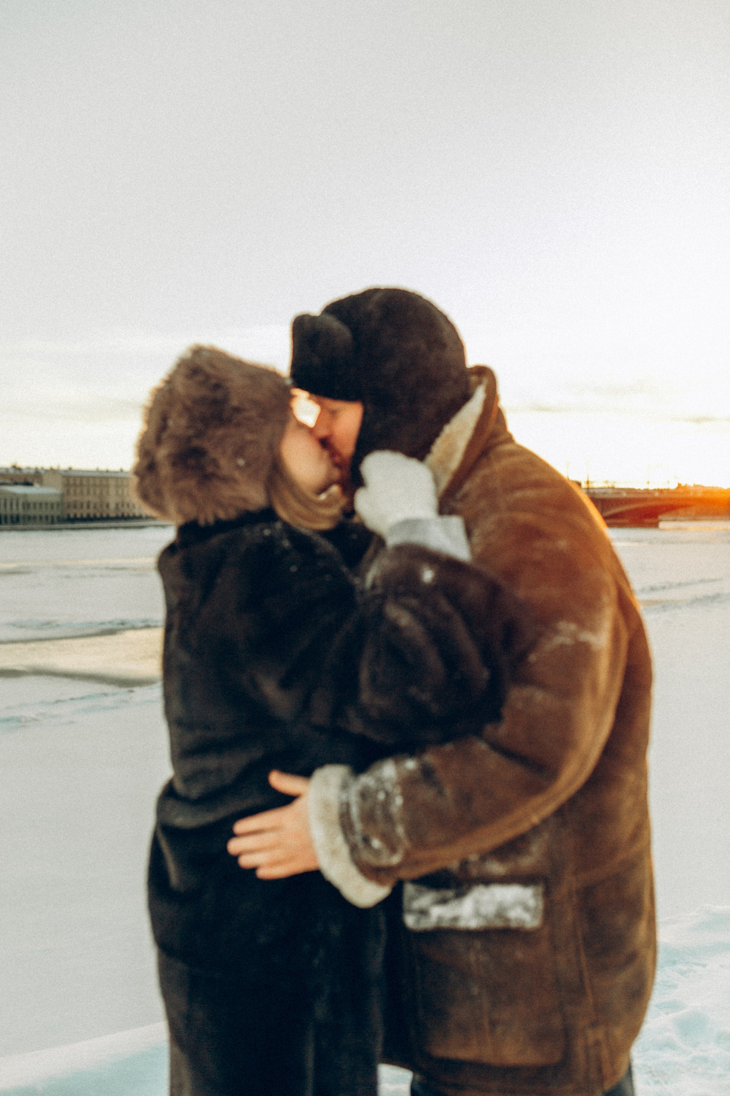 LoveStory зимняя. Фотограф Санкт-Петербург Князева Елизавета