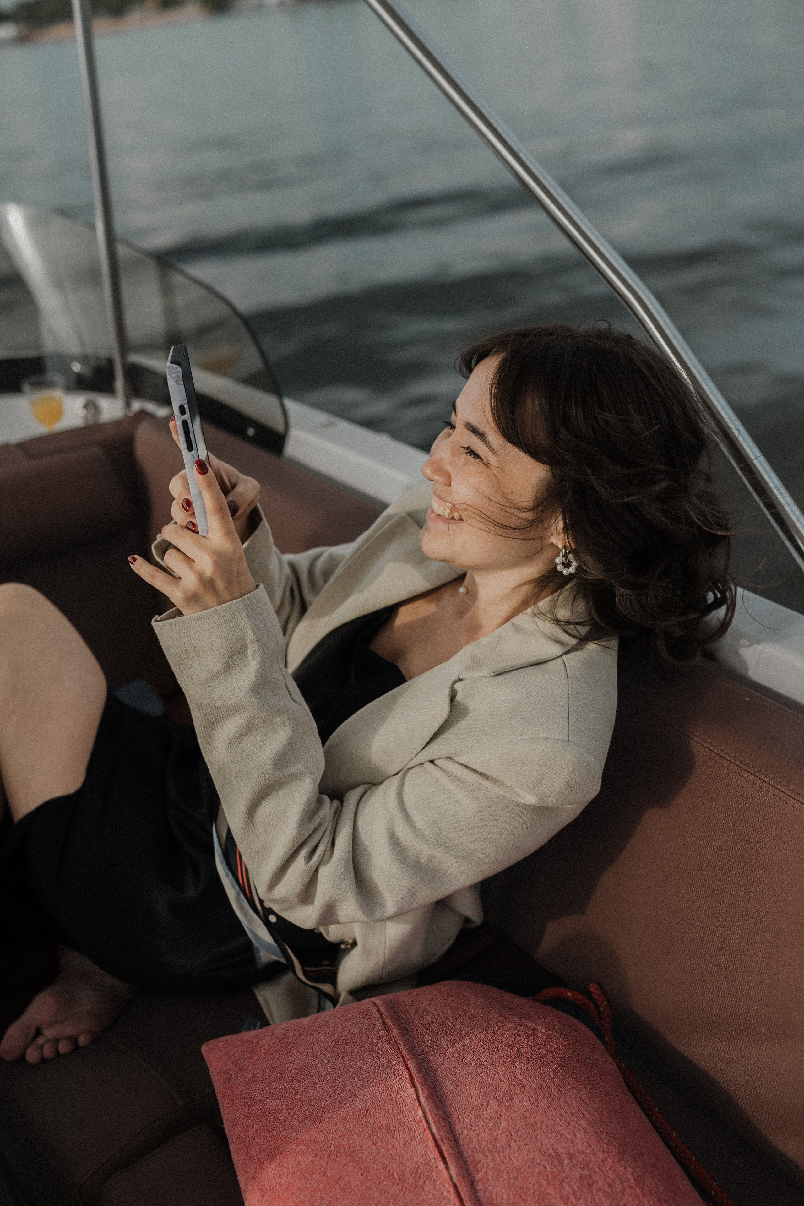 Девичник на яхте. Фотограф в Москве Ангелина Ким