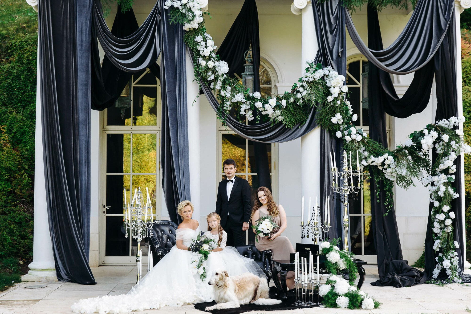 Свадьба в Москве, магический дом. Свадебный фотограф в Санкт-Петербурге и Москве Андрей Нестеров