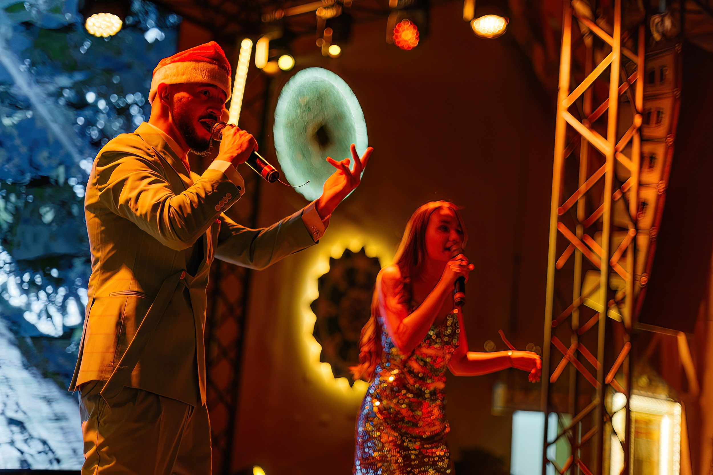 Новогодняя ночь 2024 в ресторане Чайхона ВО. Коммерческий фотограф в Санкт-Петербурге Анна Кобзарь