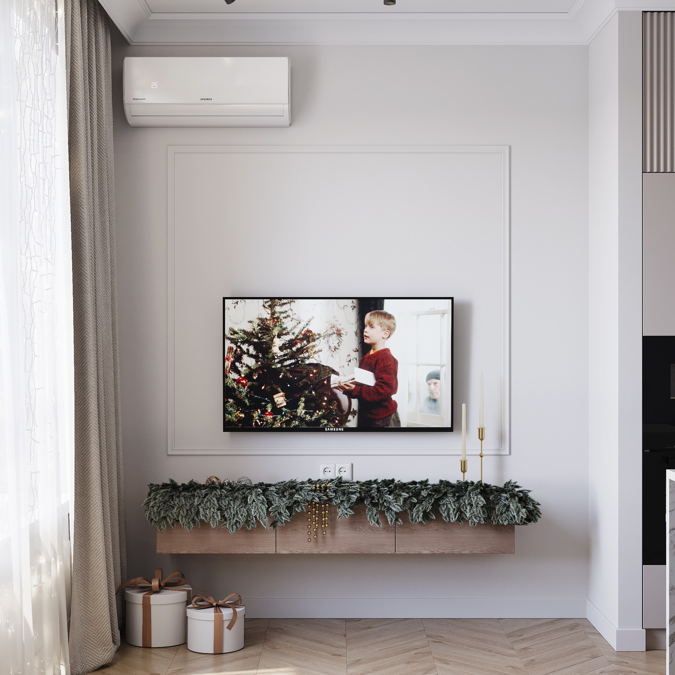 Датские кварталы 38 m². Заказать 3d визуализацию интерьеров — Дарья Веденёва