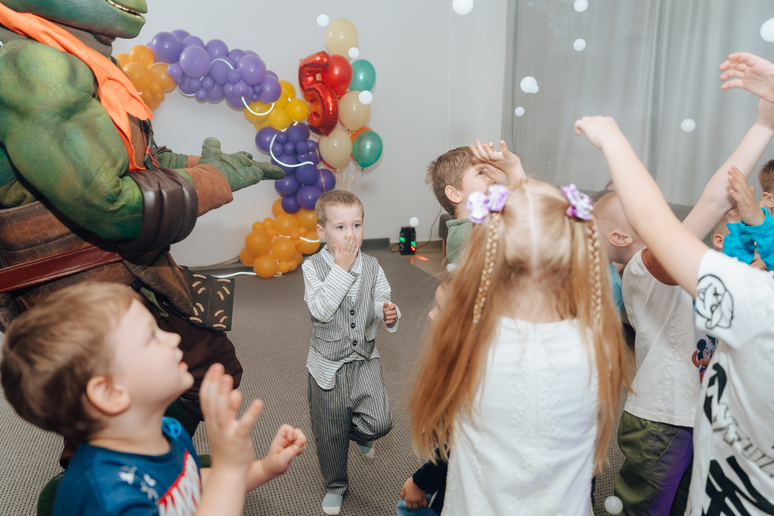 Праздник Матвея Мультифокс. Детский и семейный фотограф Катерина Мишина