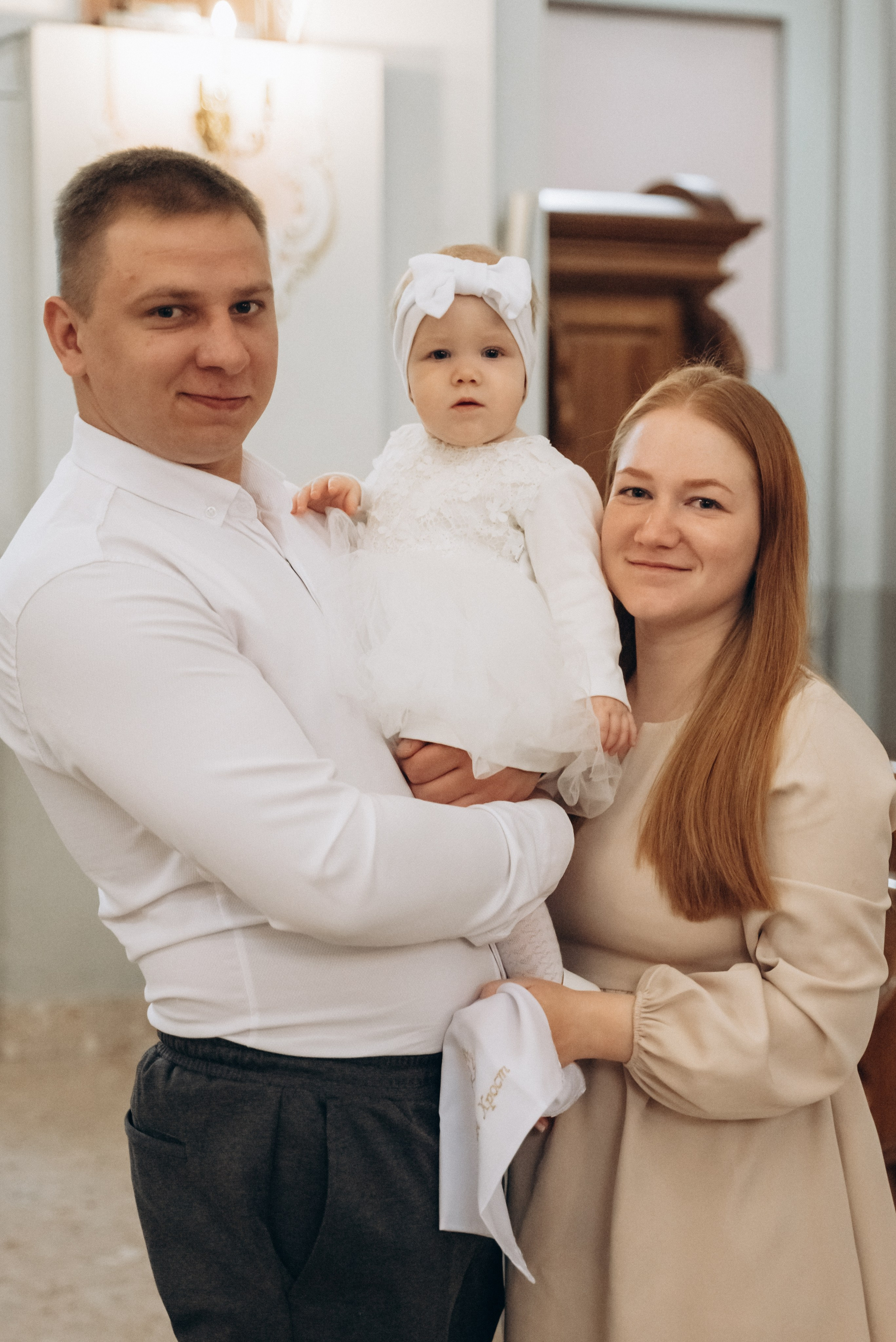 Крещение Ульяны (Белый костёл). Семейный фотограф в Минске Дарья Дреко