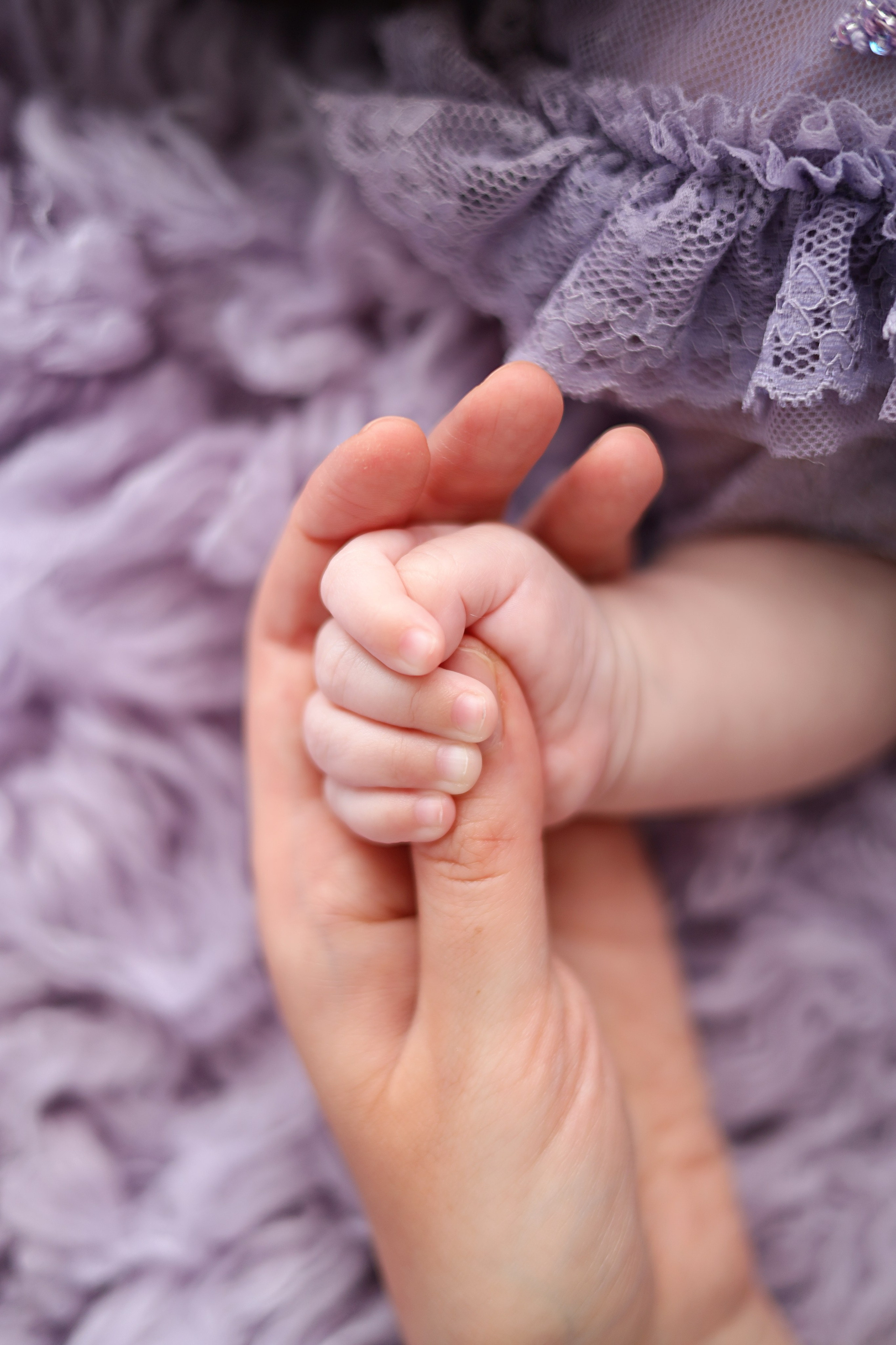 Фотосессия Василисы в студии в Бутово. Фотограф новорожденных Москва. Ньюборн фотограф Москва