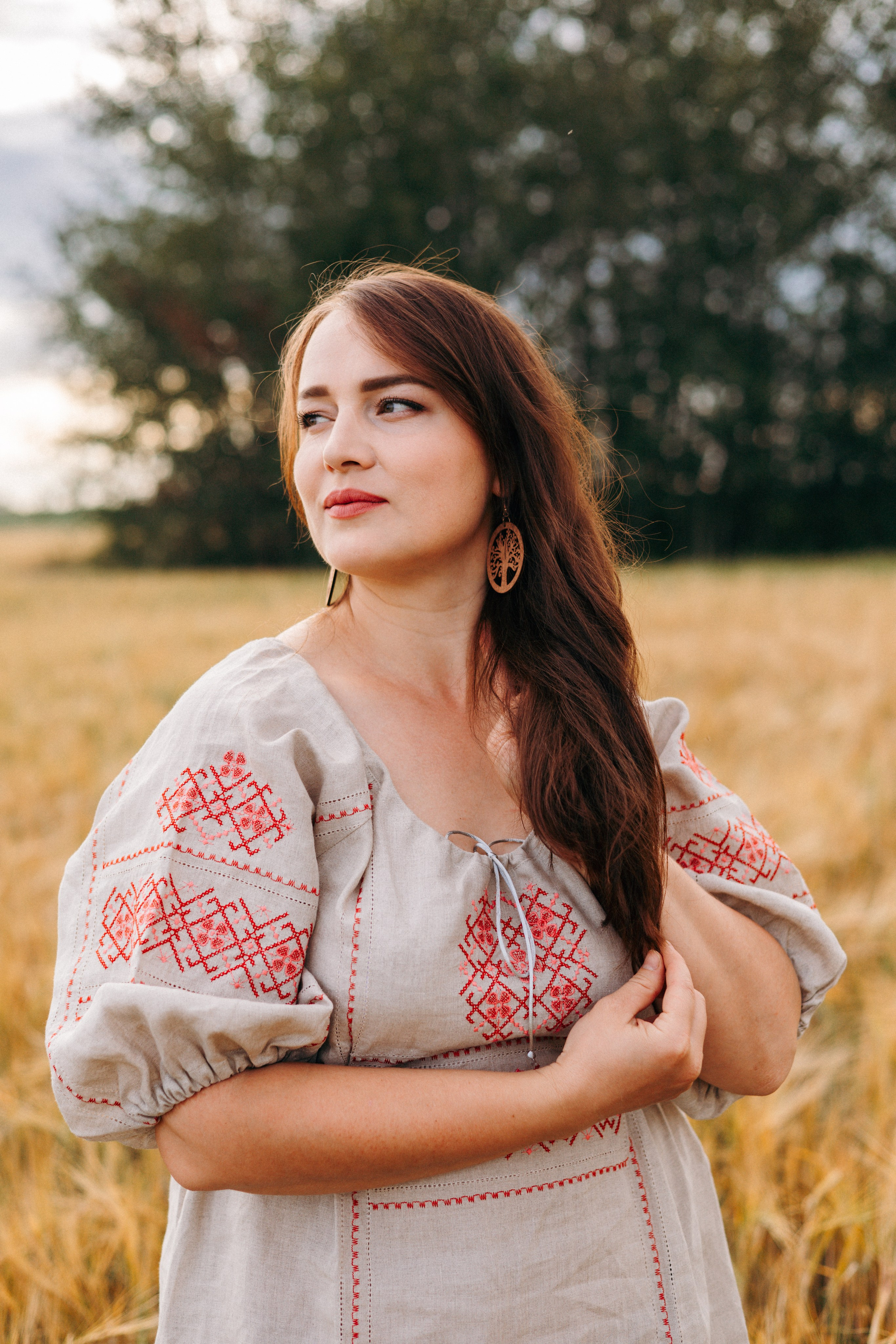 Оксана в пшеничном поле. Ваш фотограф