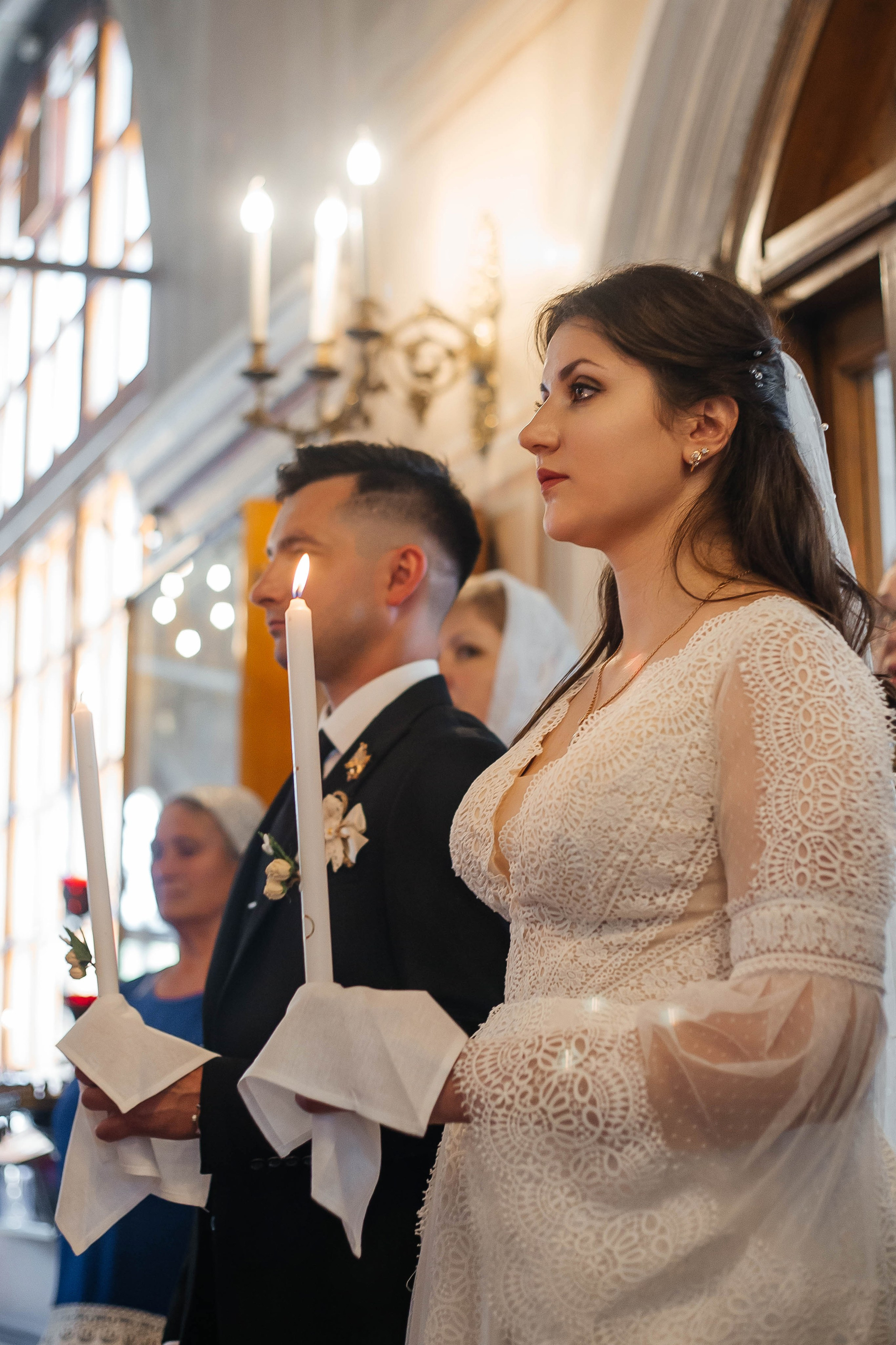 Венчание в Дмитрове, Таинство венчания Марианы и Эдгара. Фотограф Дмитров и МО Валентина Халикова