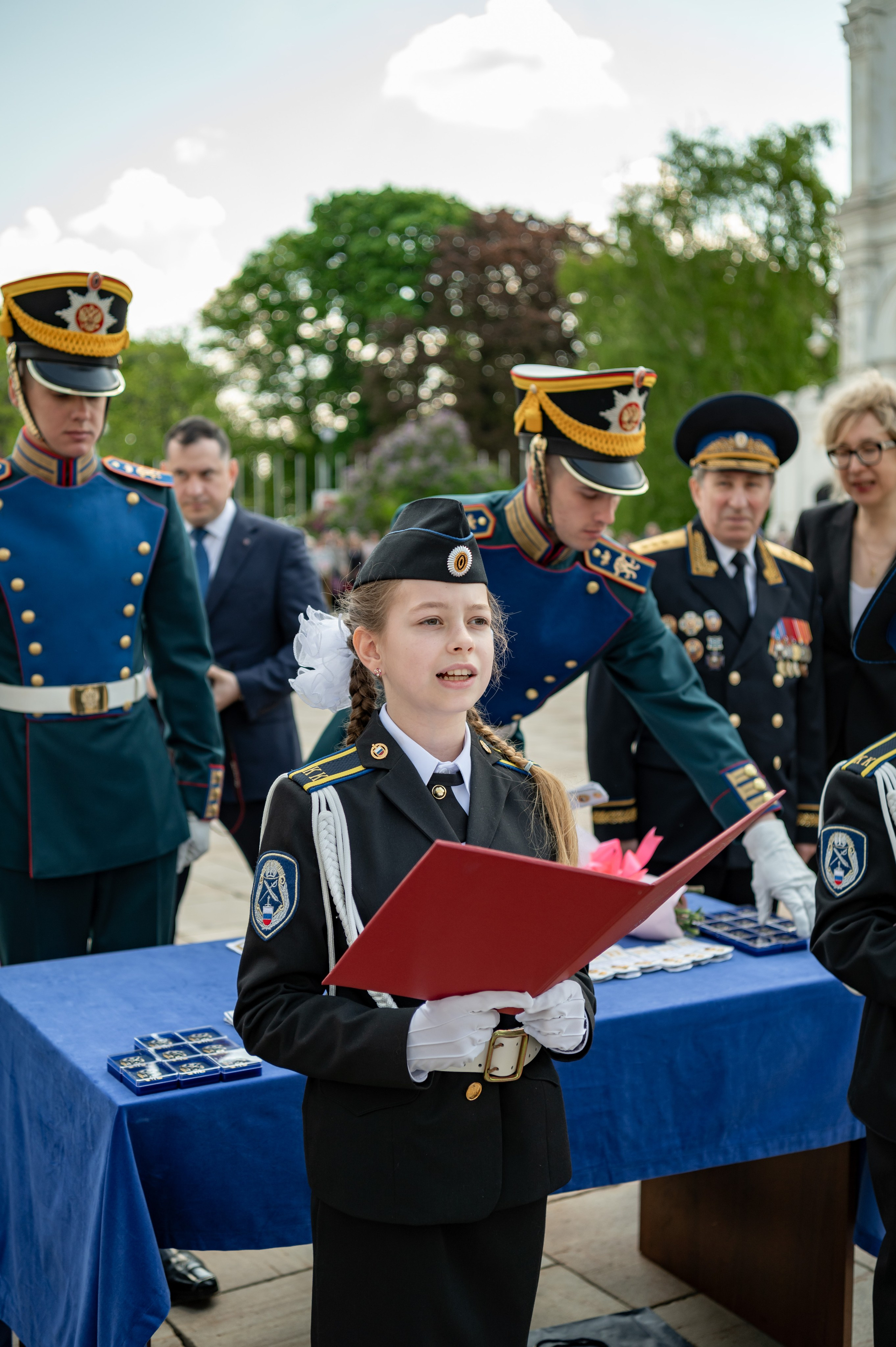 Фотосессия Присяги кадетов «Школа 1231 им. В. Д. Поленова». Детский и семейный фотограф г. Москва Оксана Катаджи