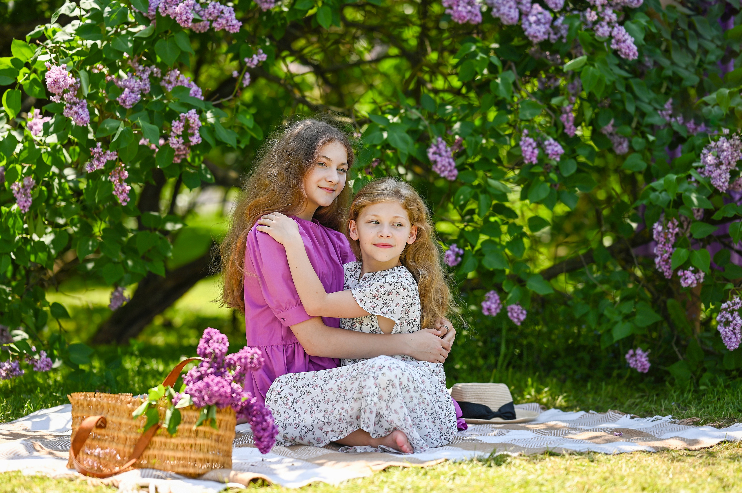 Сирень. Детский и семейный фотограф г. Москва Оксана Катаджи