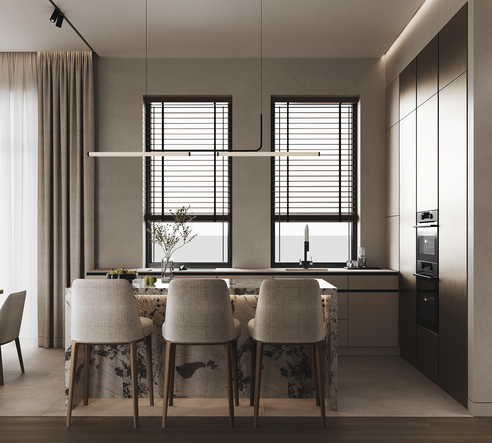 Appartment 160 sq m. Профессиональный дизайнер интерьера