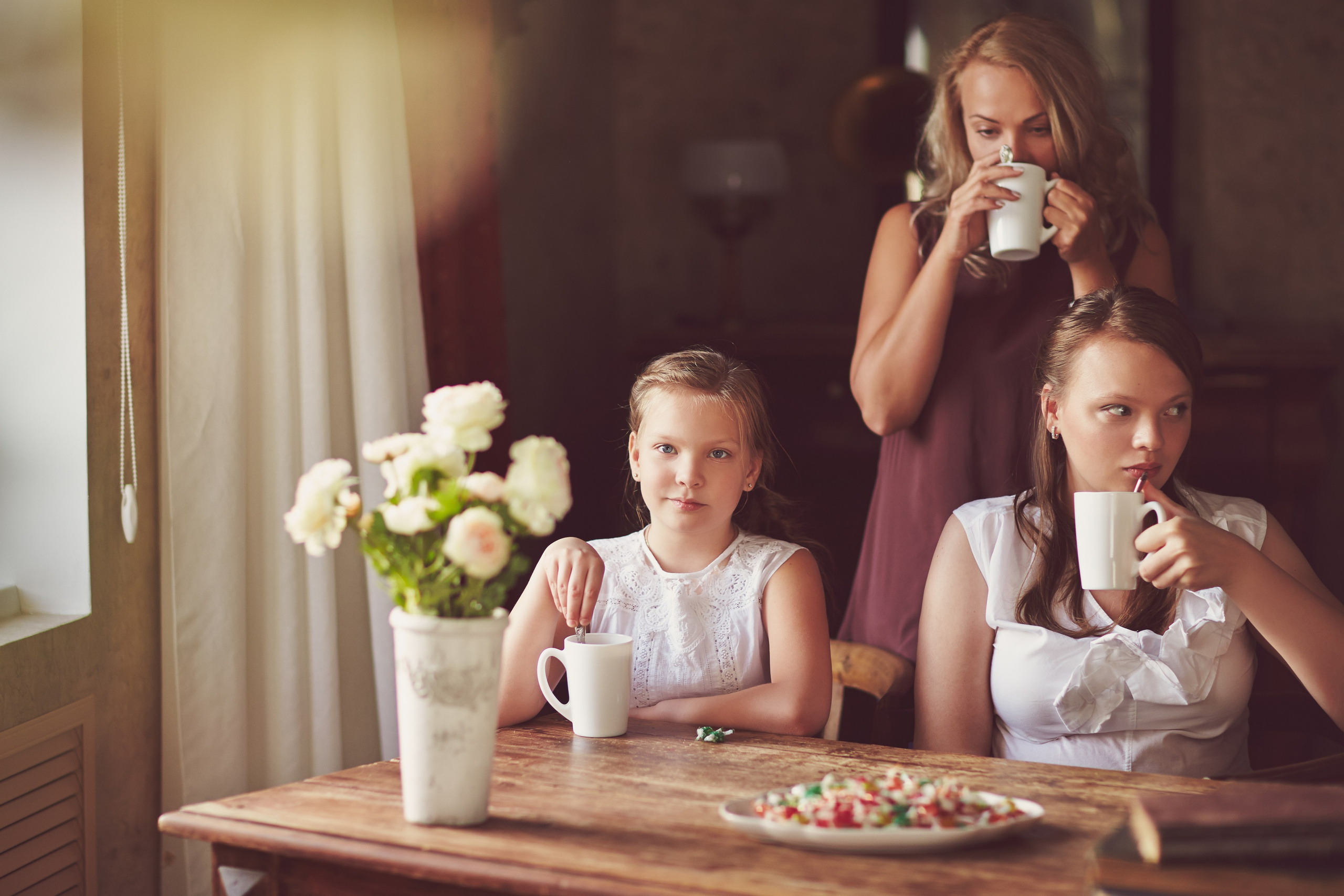 Катя и семья. Интерьерный и портретный фотограф в Москве Анна Моногарова