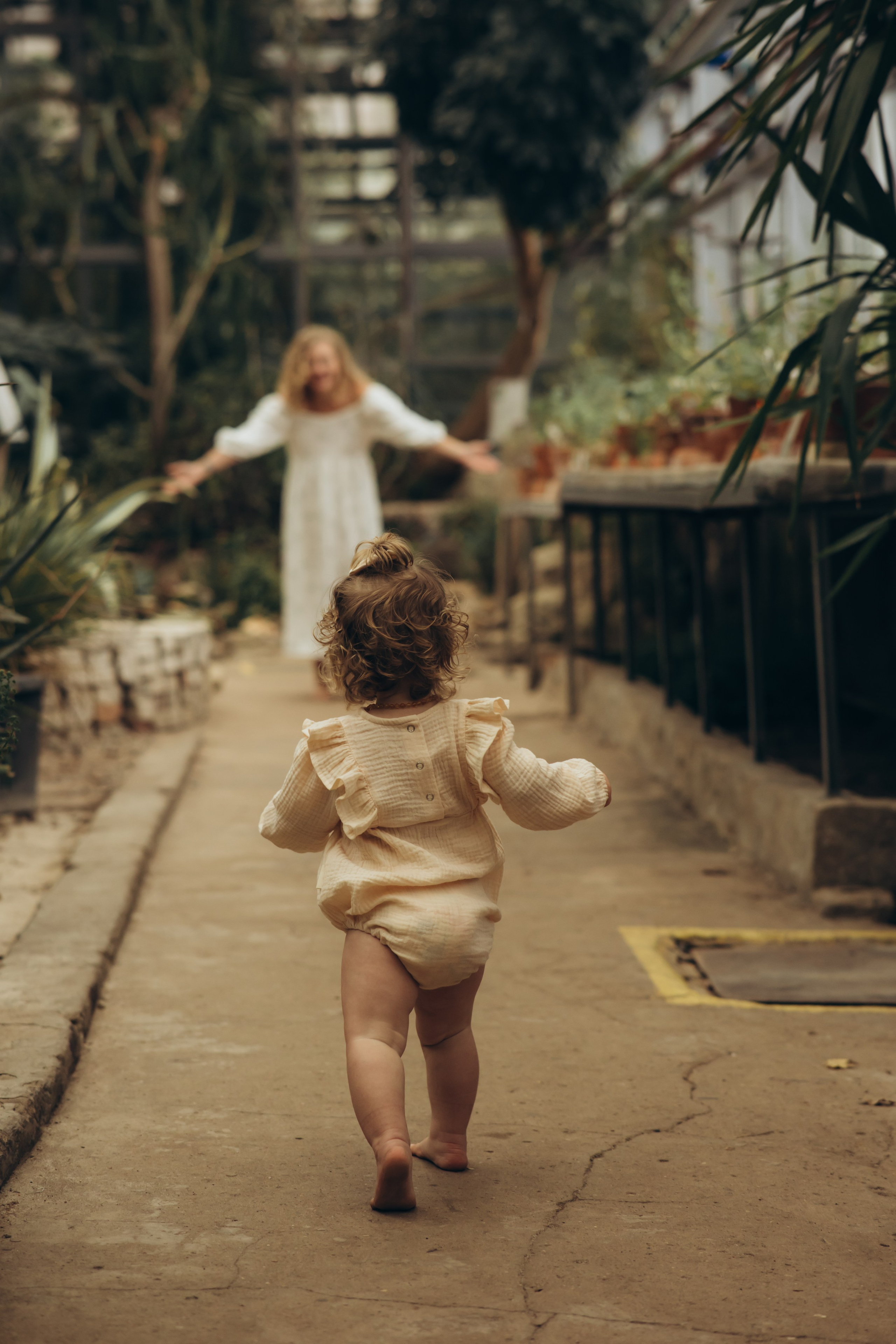 В оранжерее. Семейный фотограф Москва Юлиана Фетисова